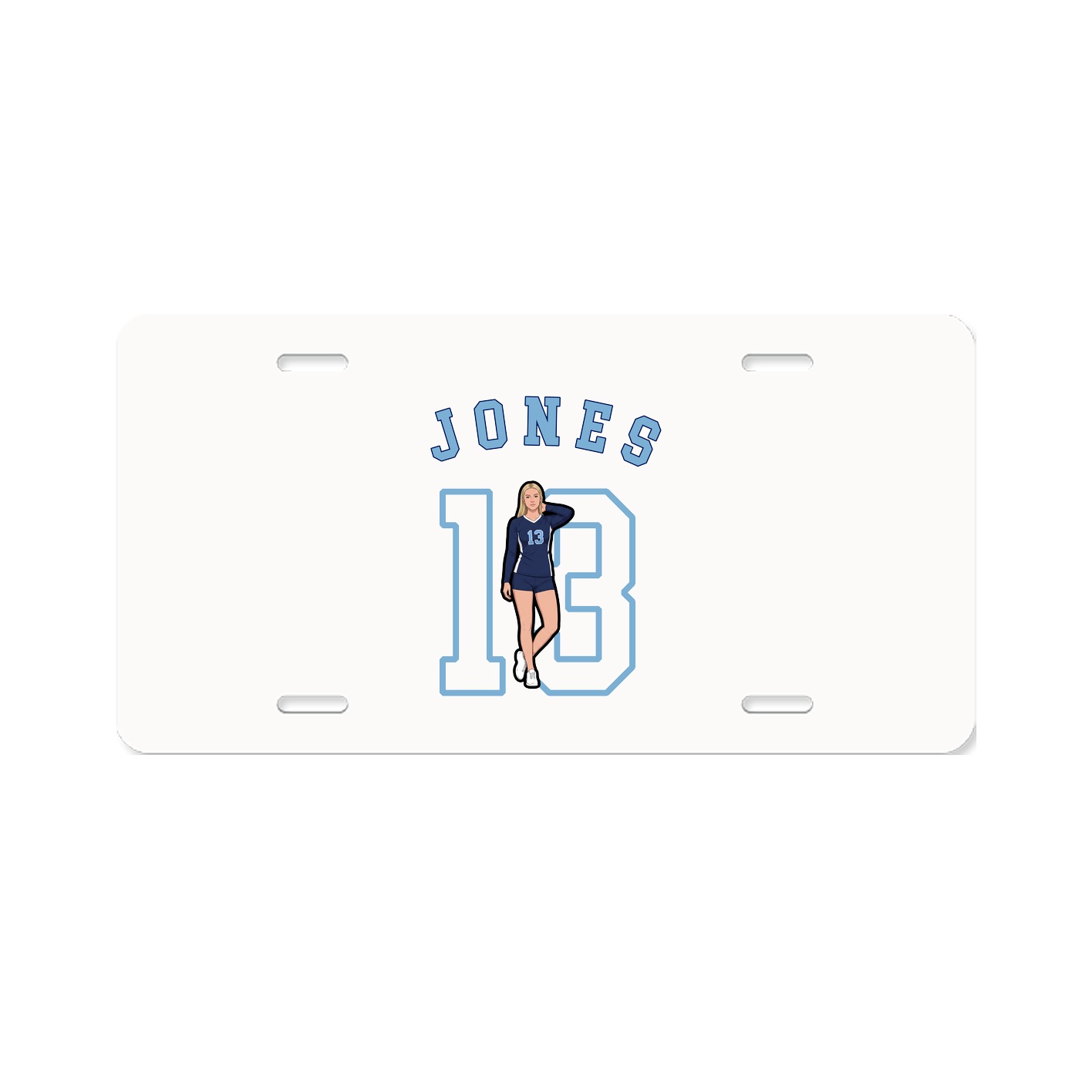 License Plate — Shirsey Arch in Classic