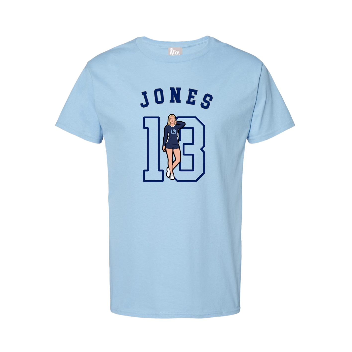 Tee — Shirsey Arch in Light Blue