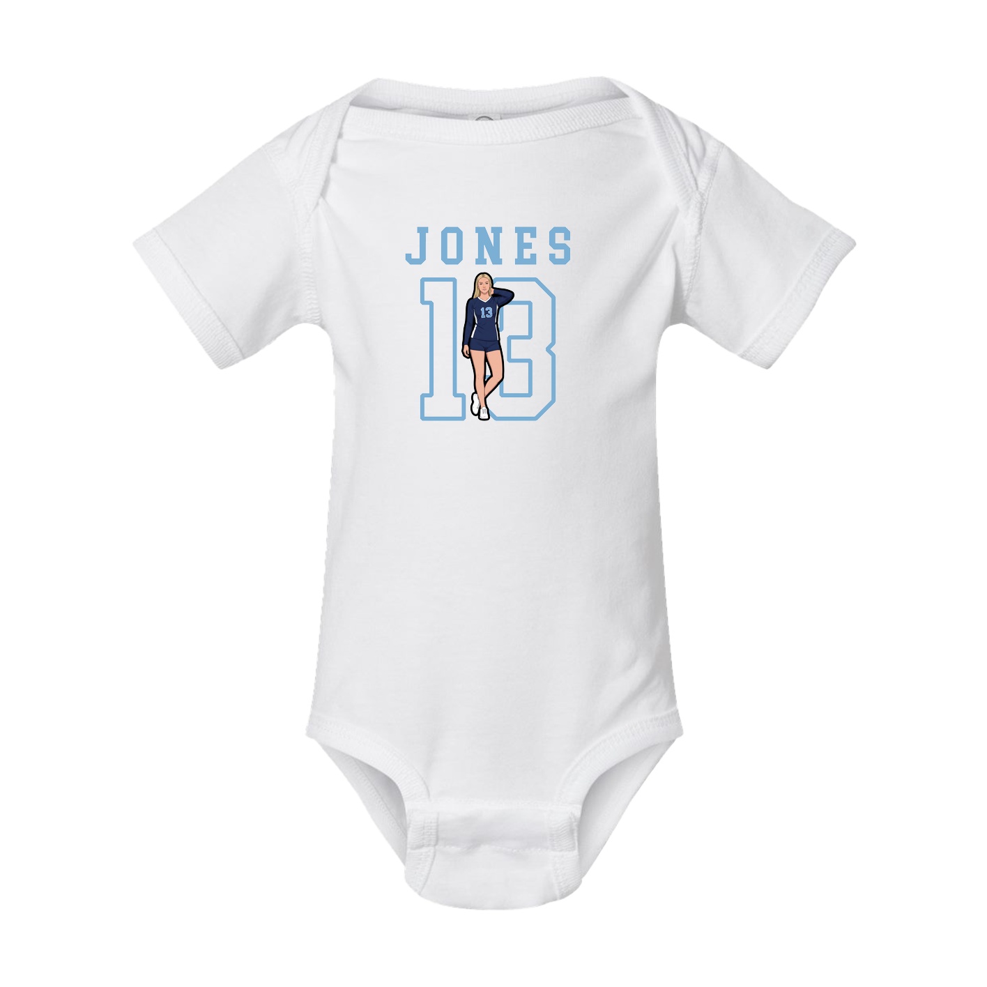 Baby Onesie — Shirsey in White