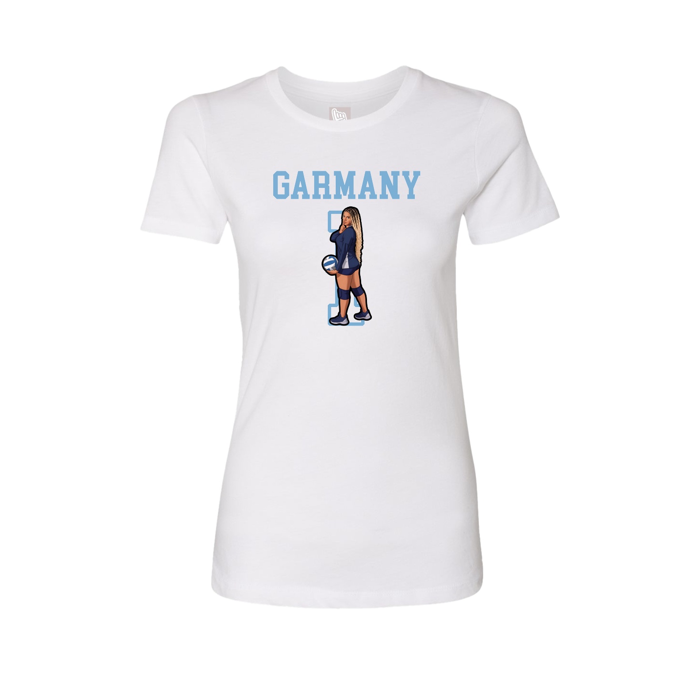 Fitted Women's Tee — Shirsey in White