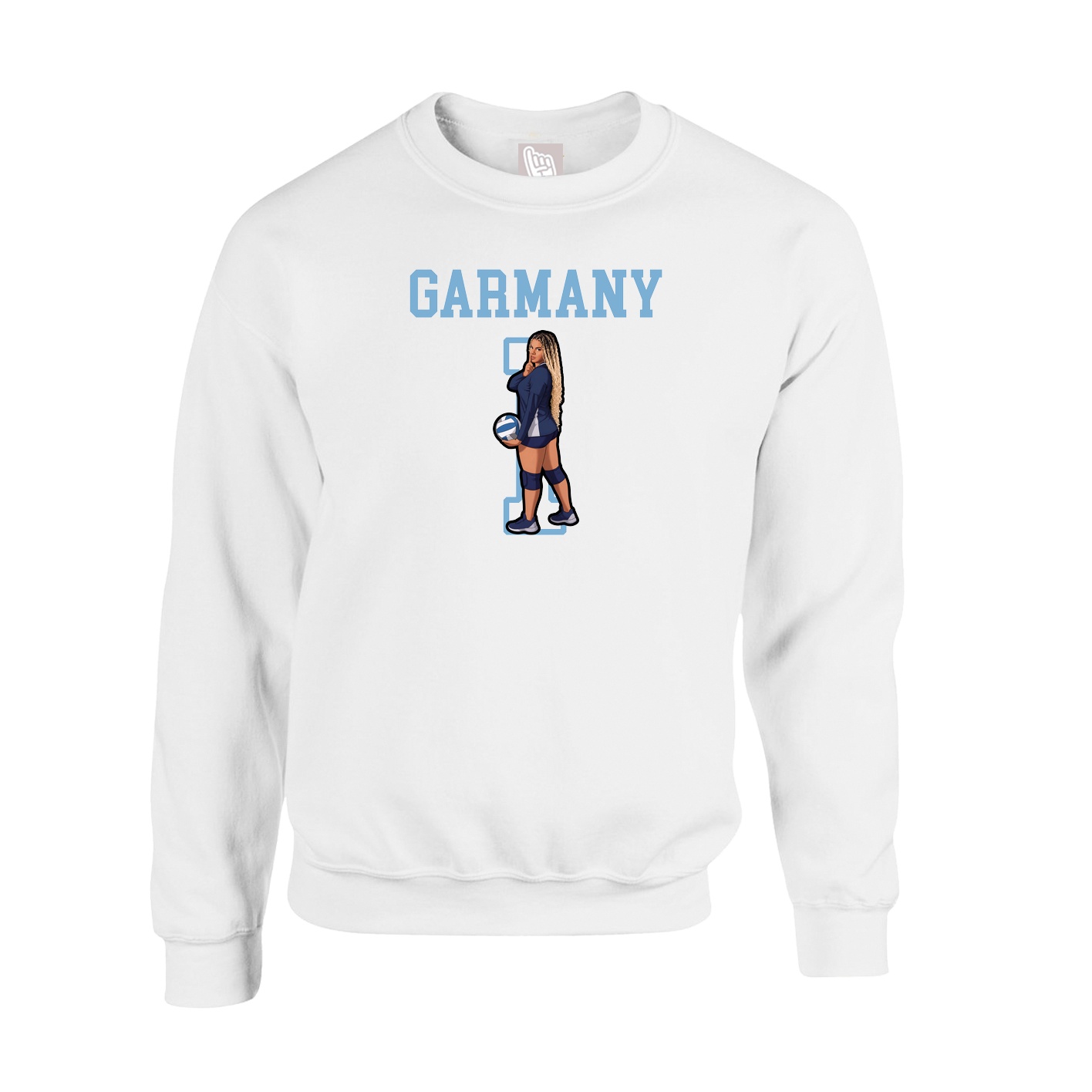 Fleece Crew — Shirsey in White