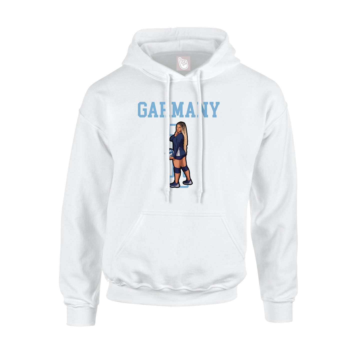 Youth Hoodie — Shirsey in White