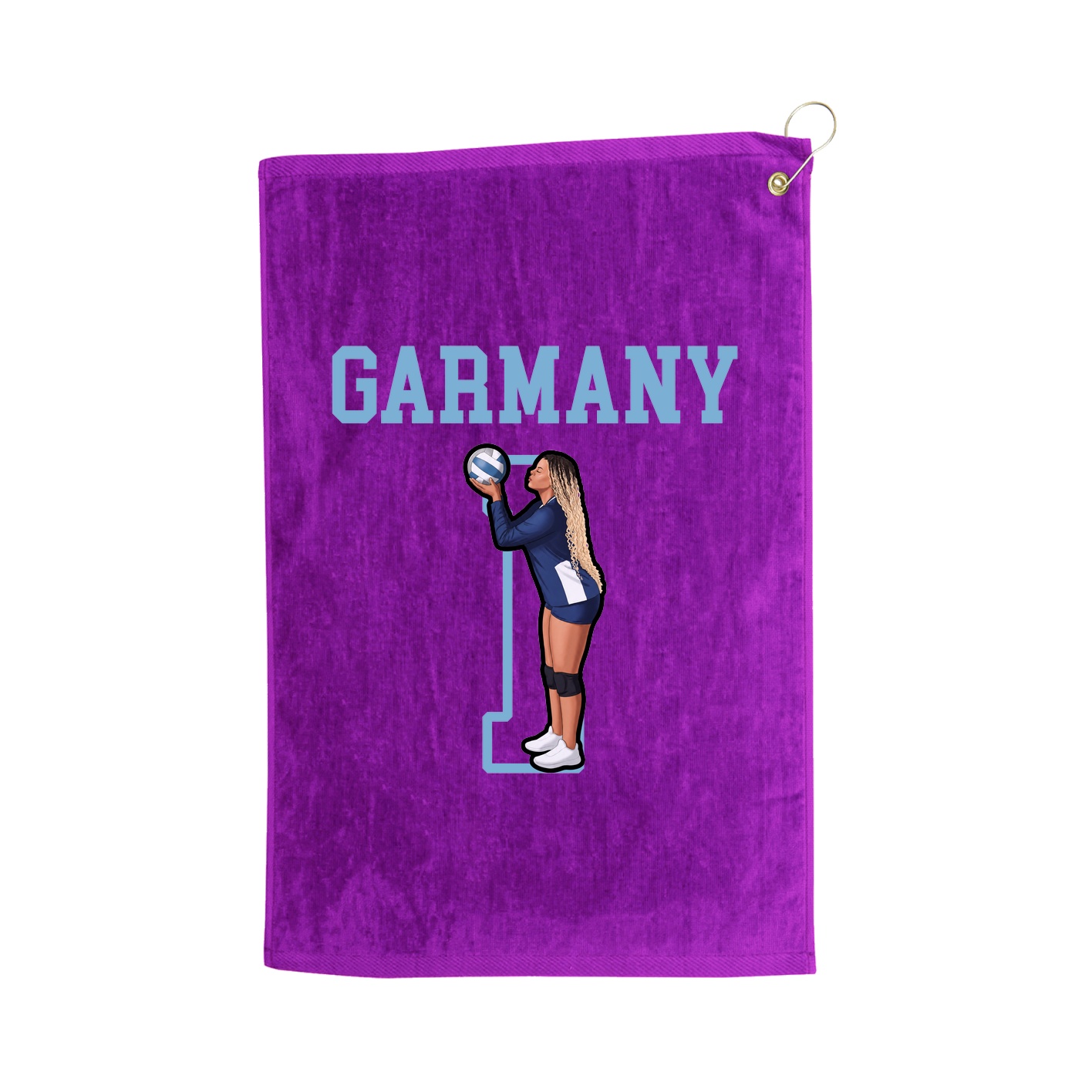 Golf Towel — Shirsey in Purple