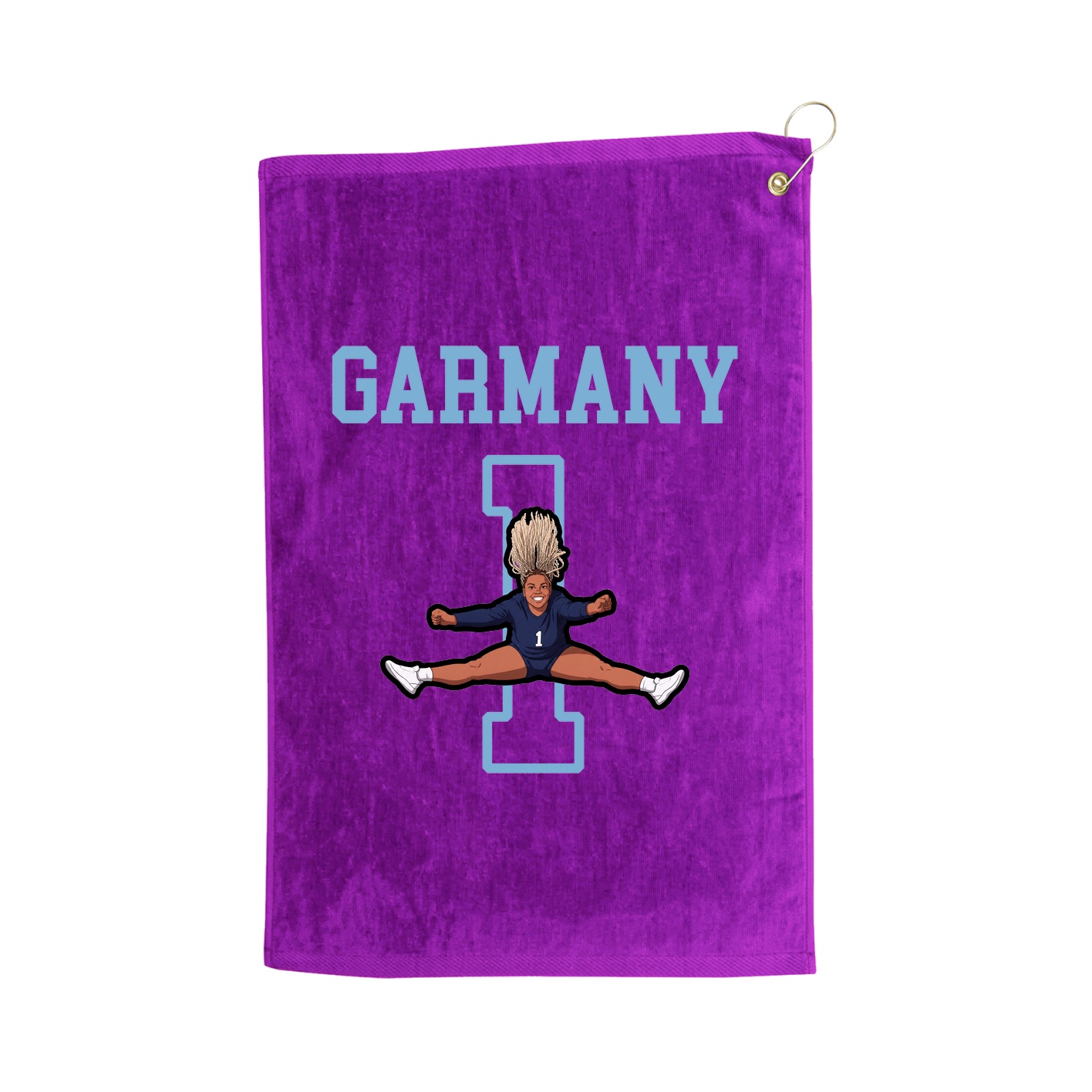 Golf Towel — Shirsey in Purple