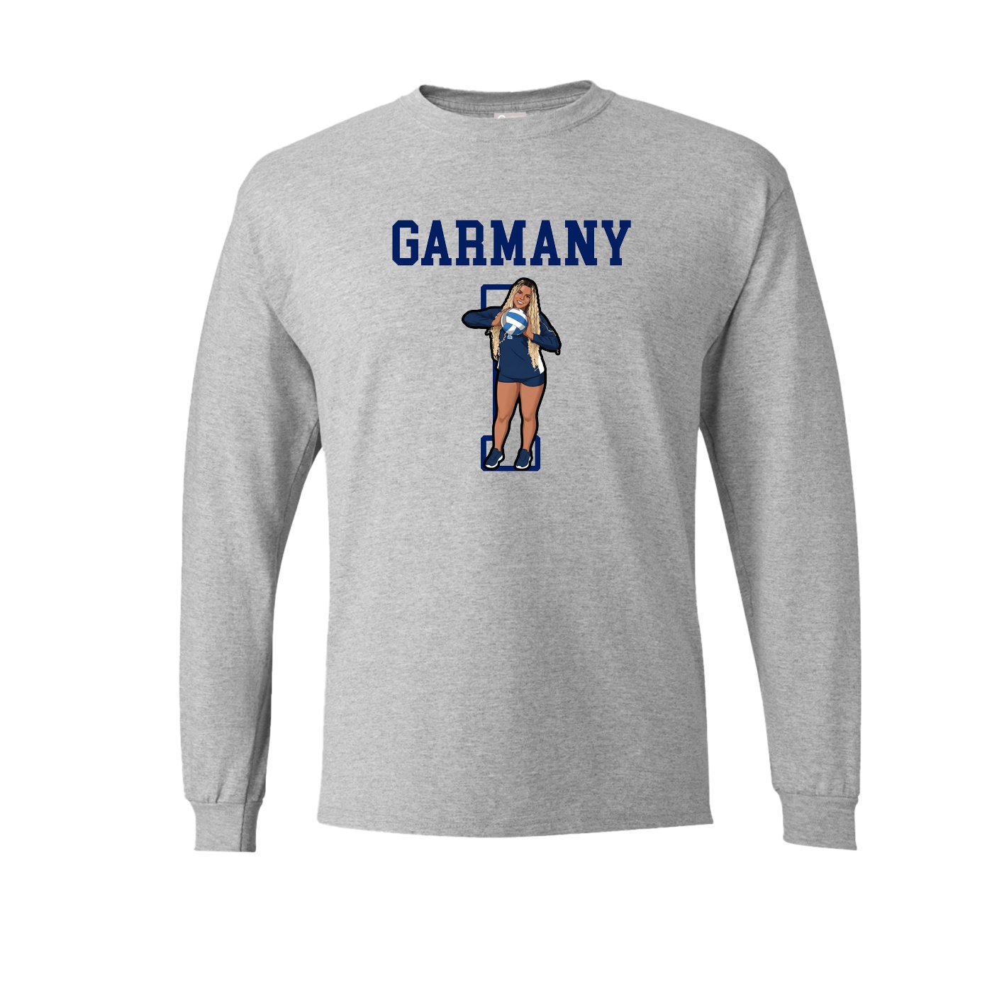 Long Sleeve Tee — Shirsey in Grey
