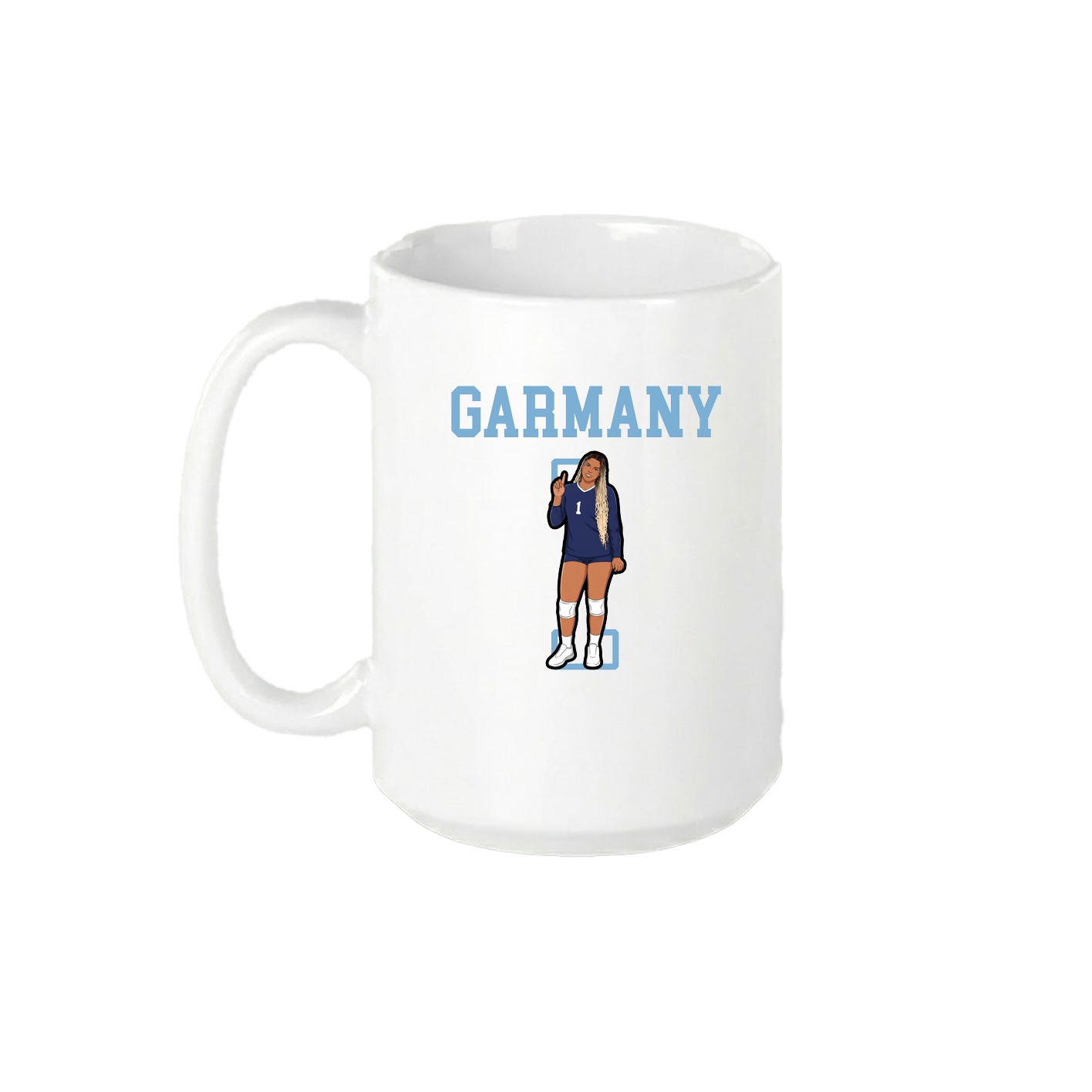 15oz Coffee Mug — Shirsey in White