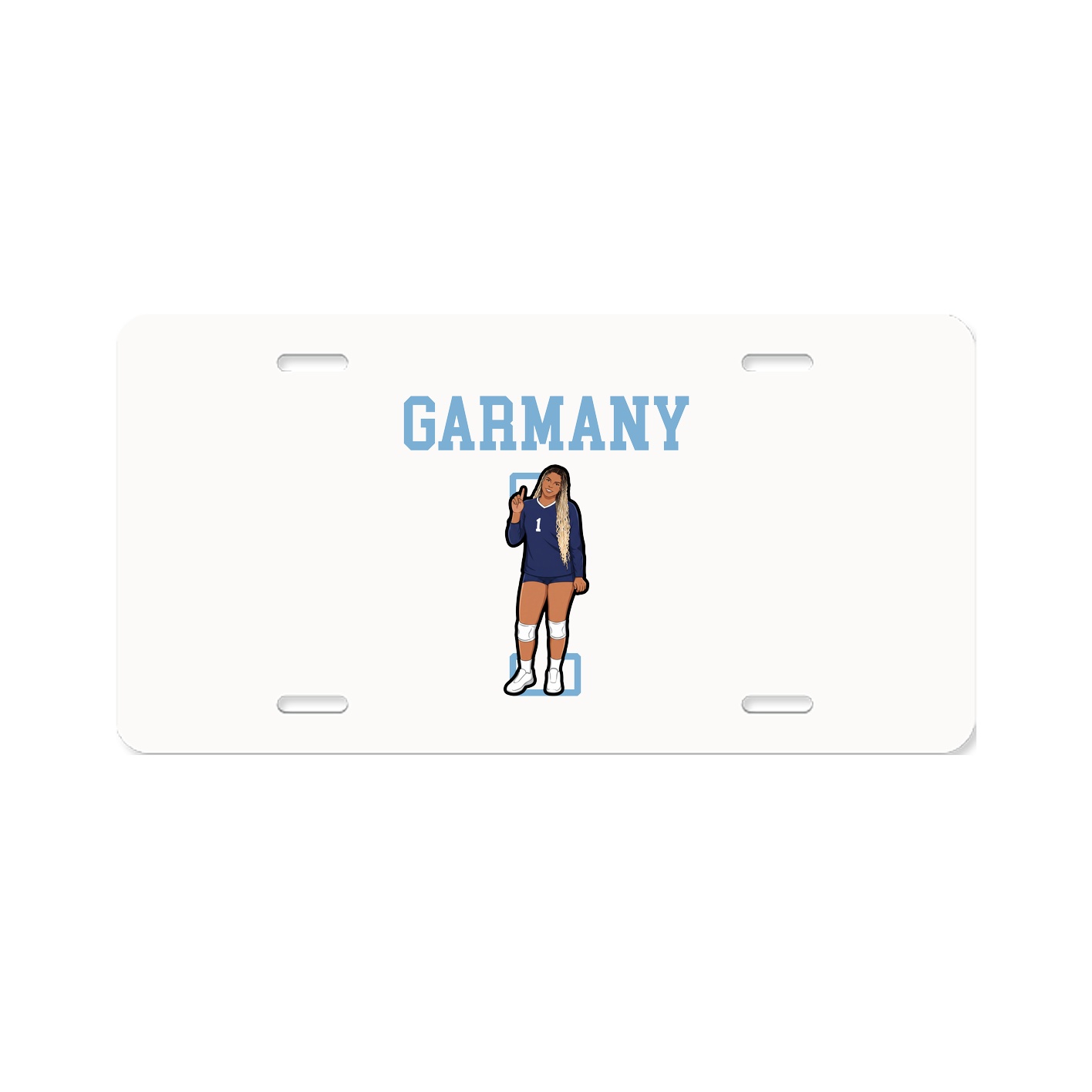 License Plate — Shirsey in Classic