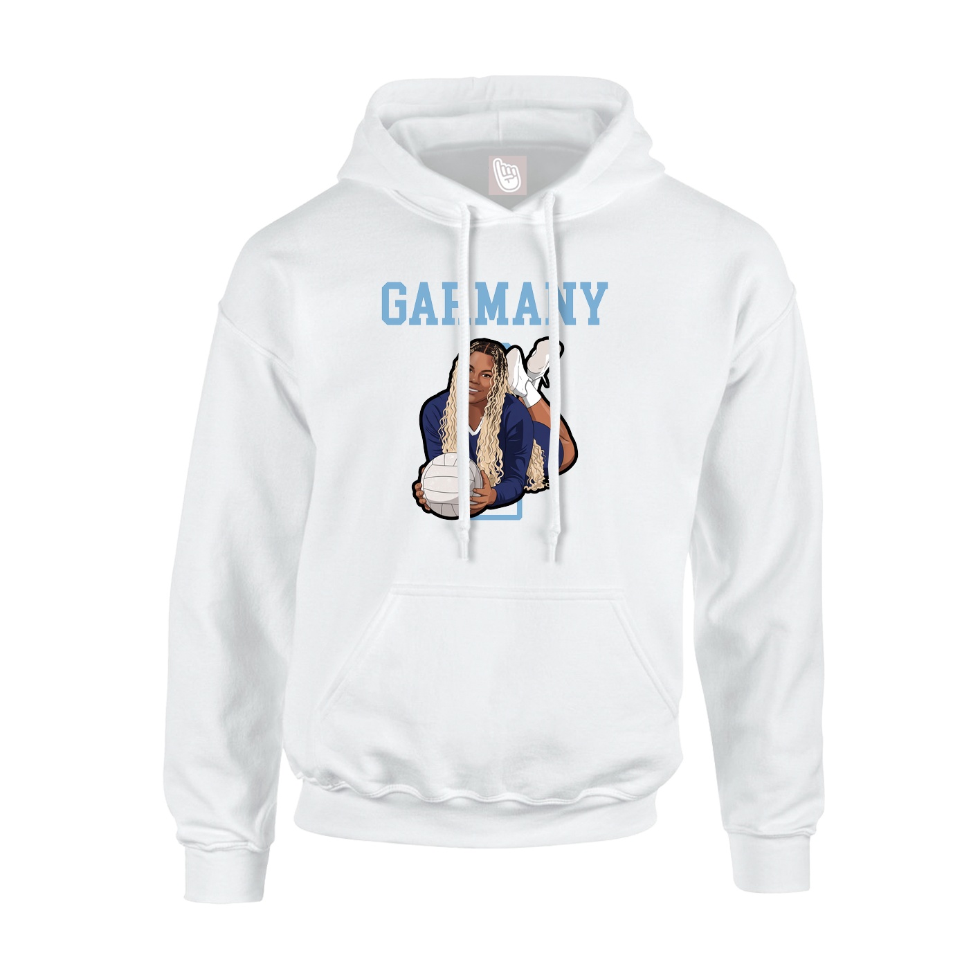 Youth Hoodie — Shirsey in White