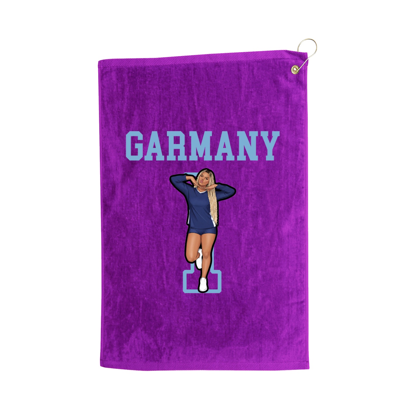 Golf Towel — Shirsey in Purple