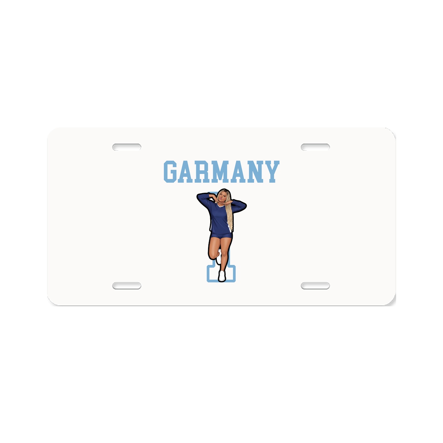 License Plate — Shirsey in Classic