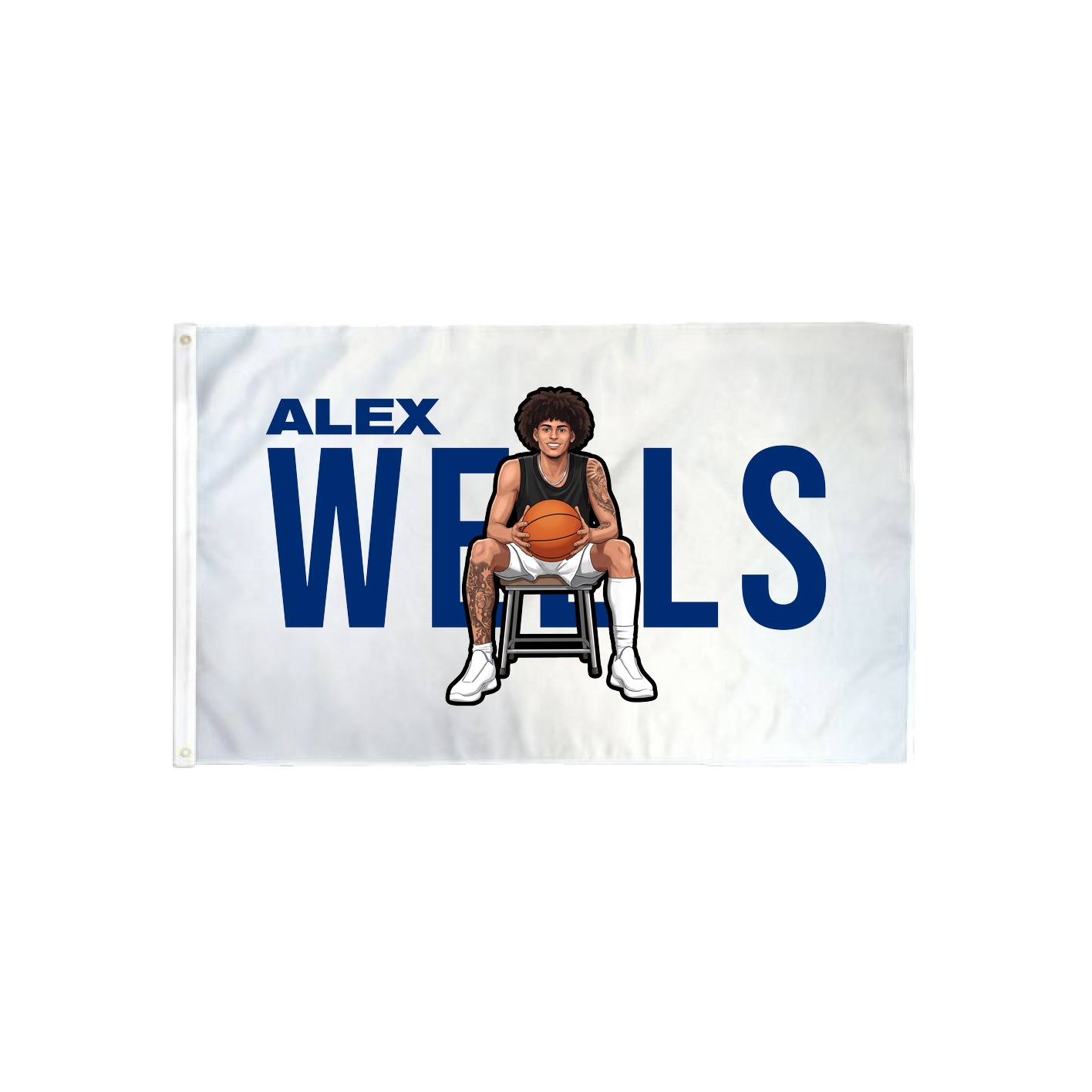 3x5 Flag — Player Name in Classic