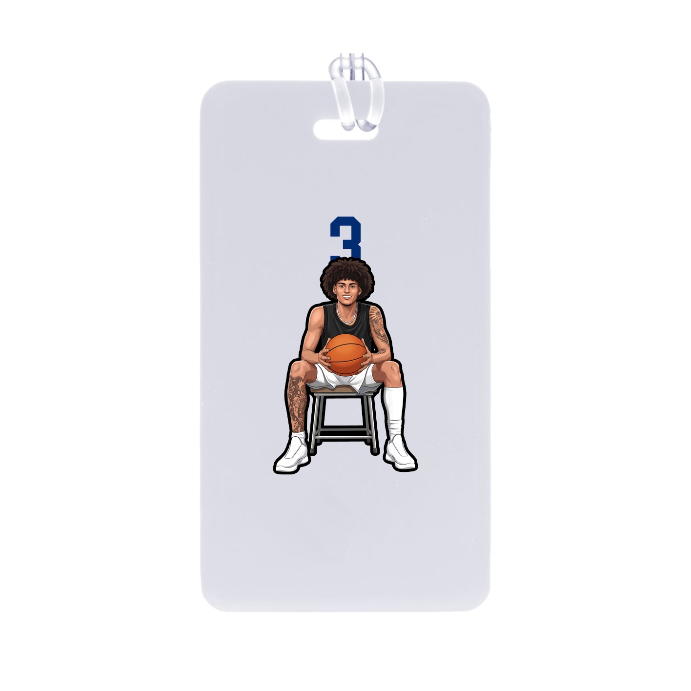 Bag Tag — Number Top in Classic