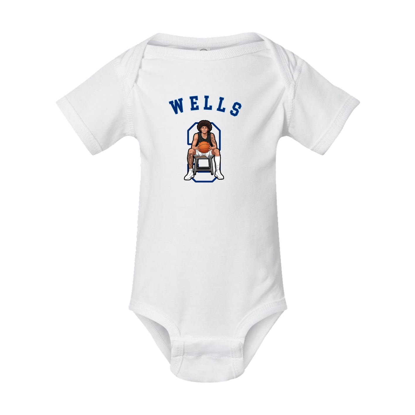 Baby Onesie — Shirsey Arch in White