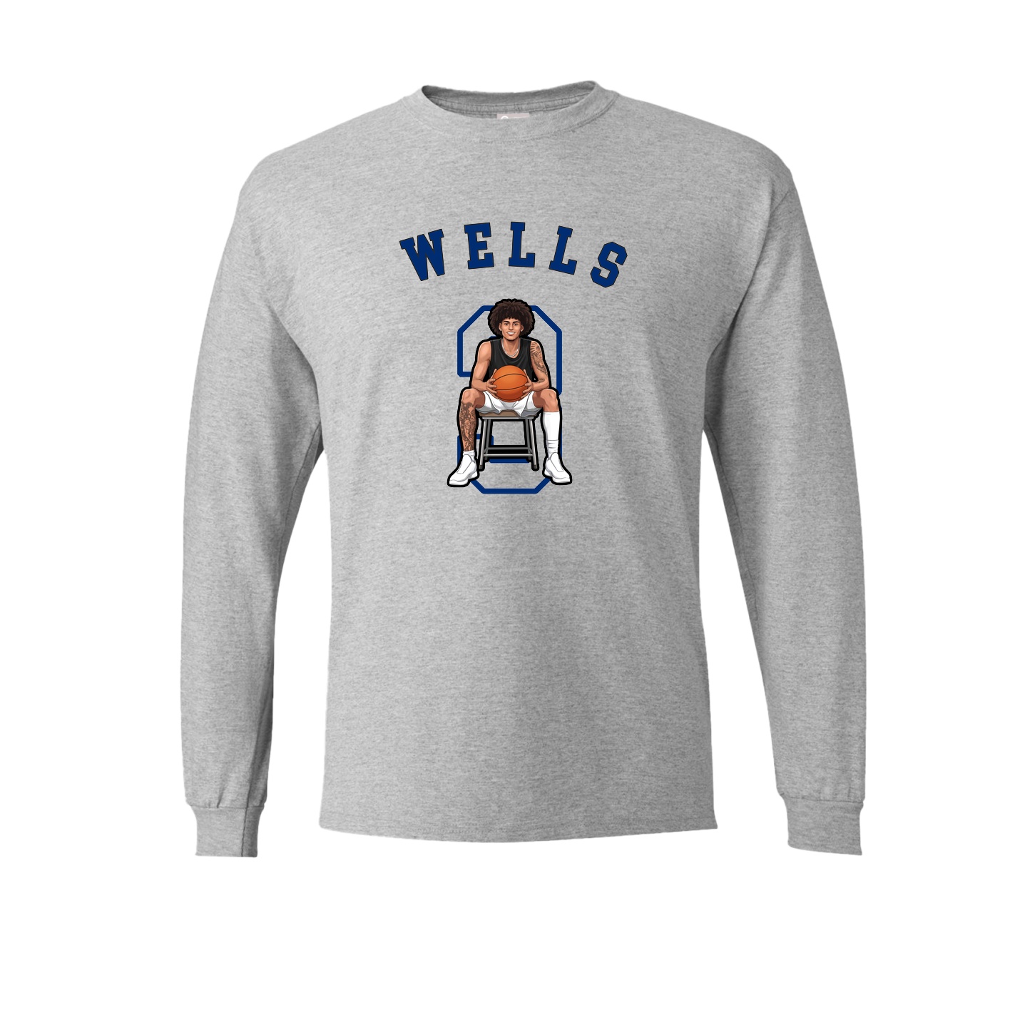 Long Sleeve Tee — Shirsey Arch in Grey