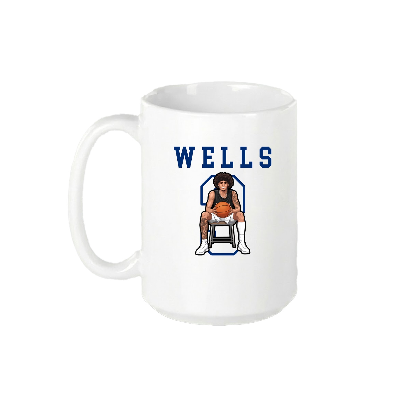 15oz Coffee Mug — Shirsey in White