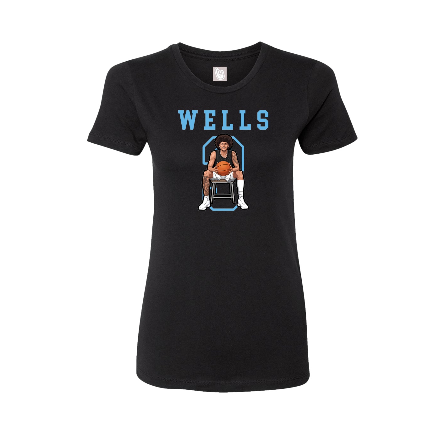 Fitted Women's Tee — Shirsey in Black