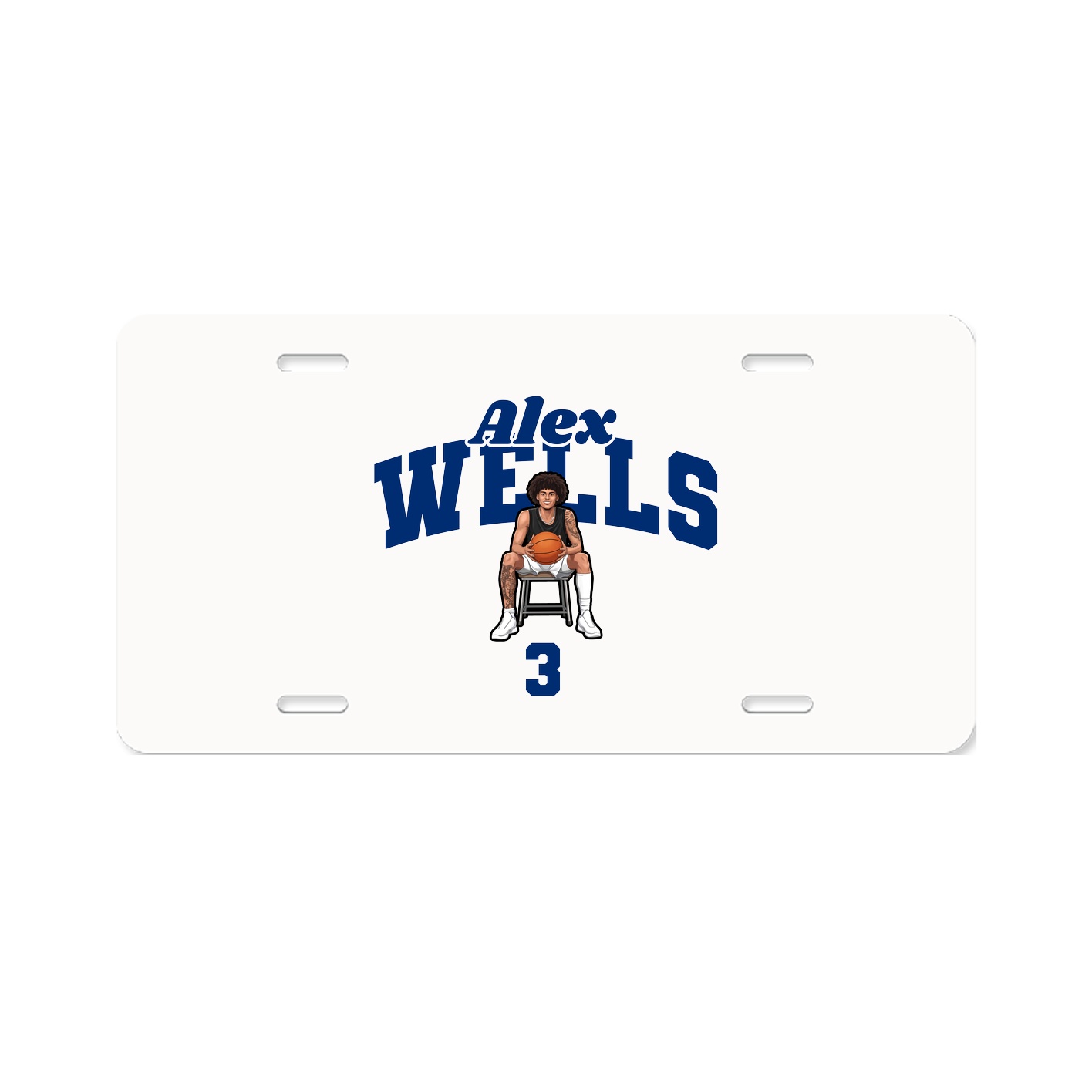 License Plate — Signature Arch in Classic