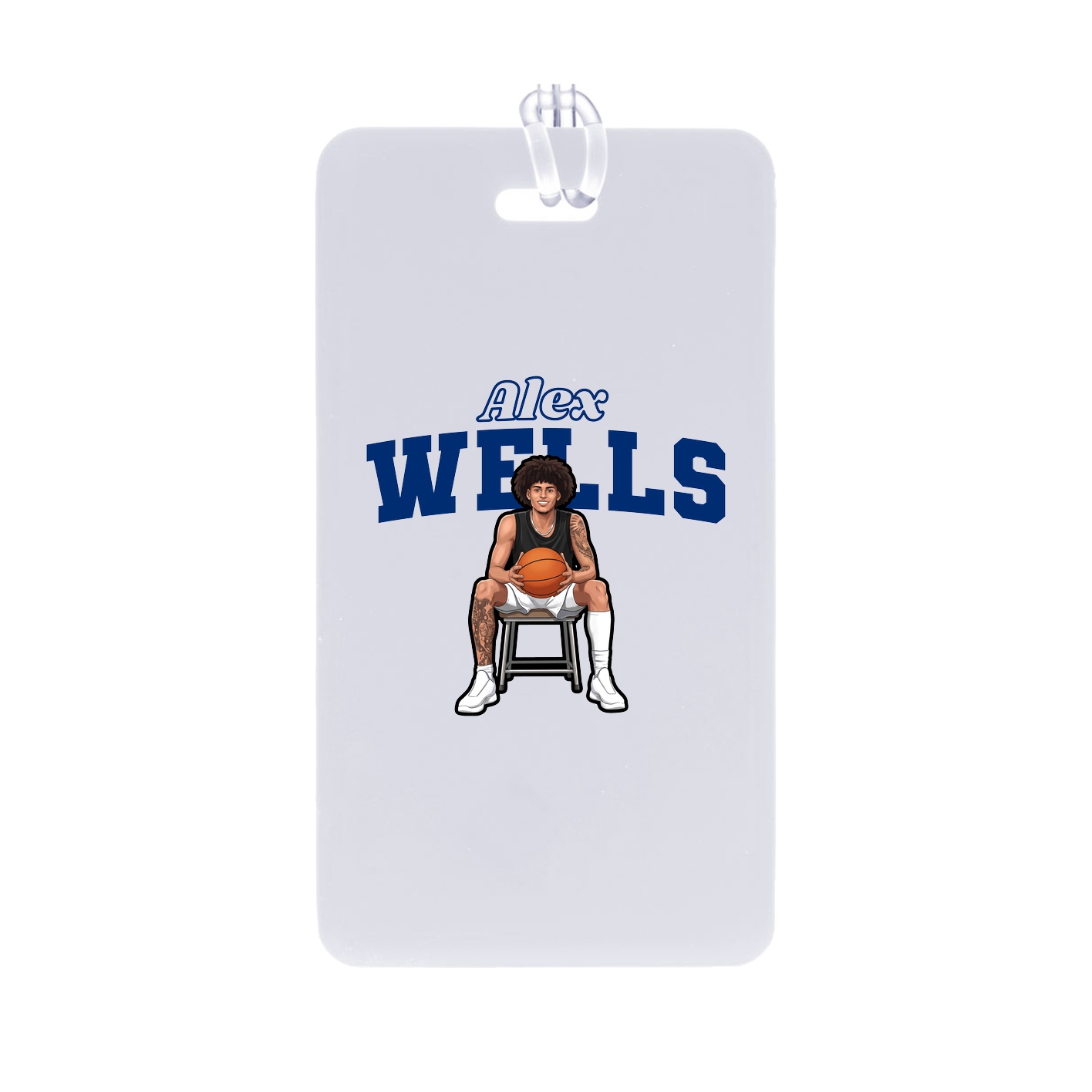 Bag Tag — Name Arch in Classic