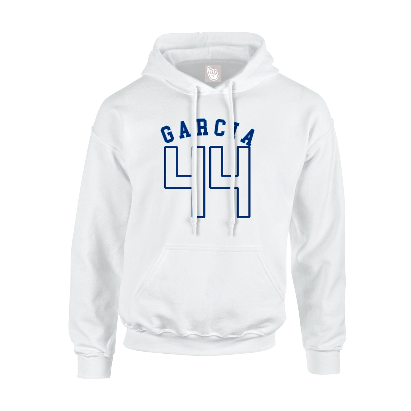 Hoodie — Shirsey Arch in White