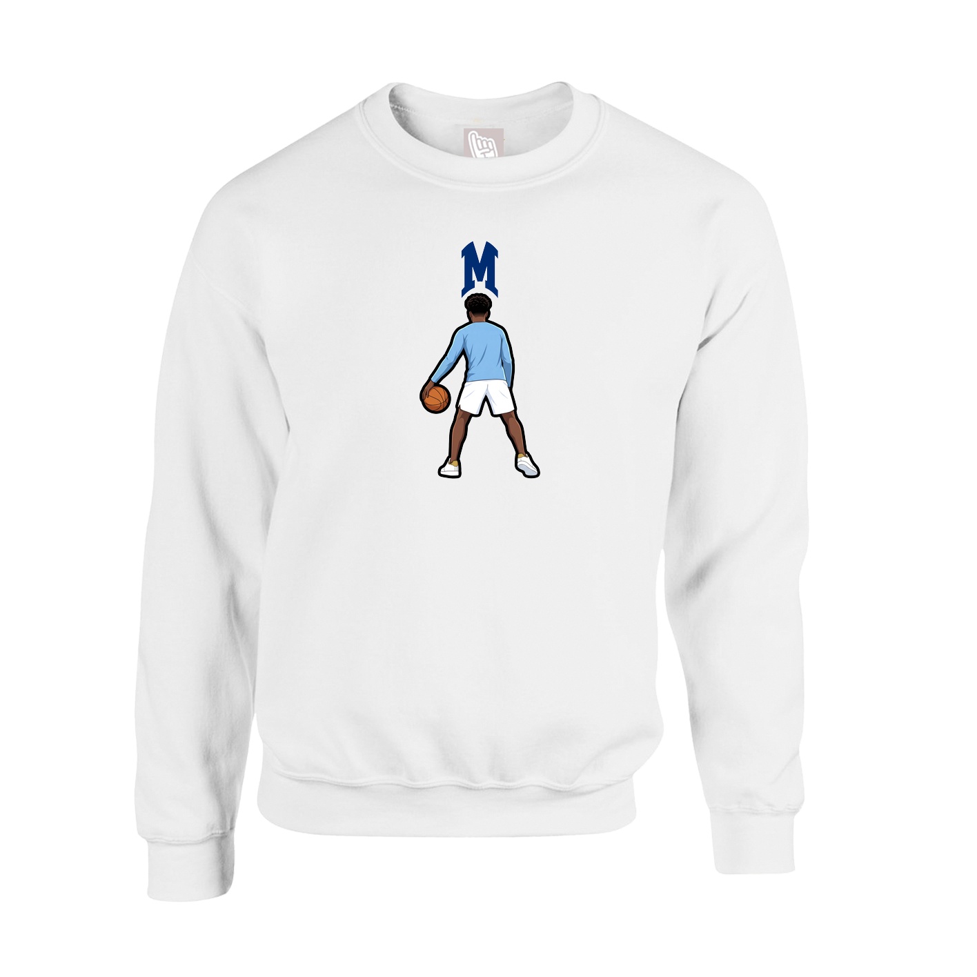 Fleece Crew — Shirsey in White