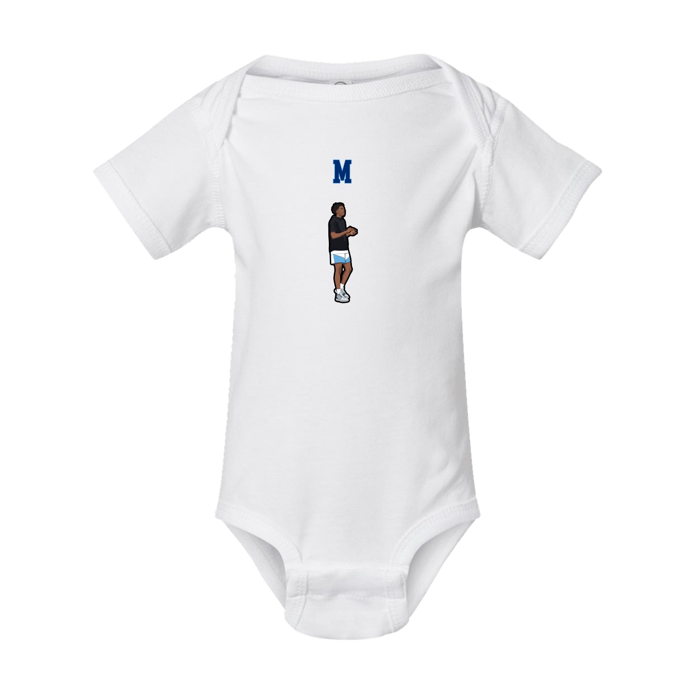Baby Onesie — Shirsey Arch in White