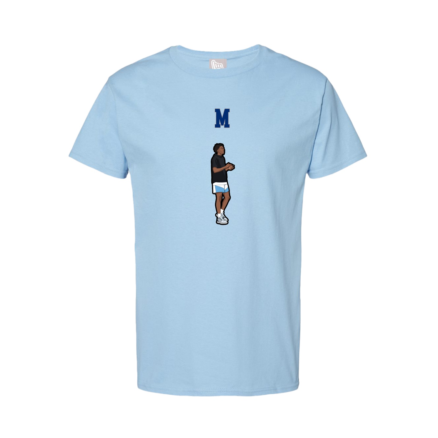 Youth Tee — Shirsey Arch in Light Blue