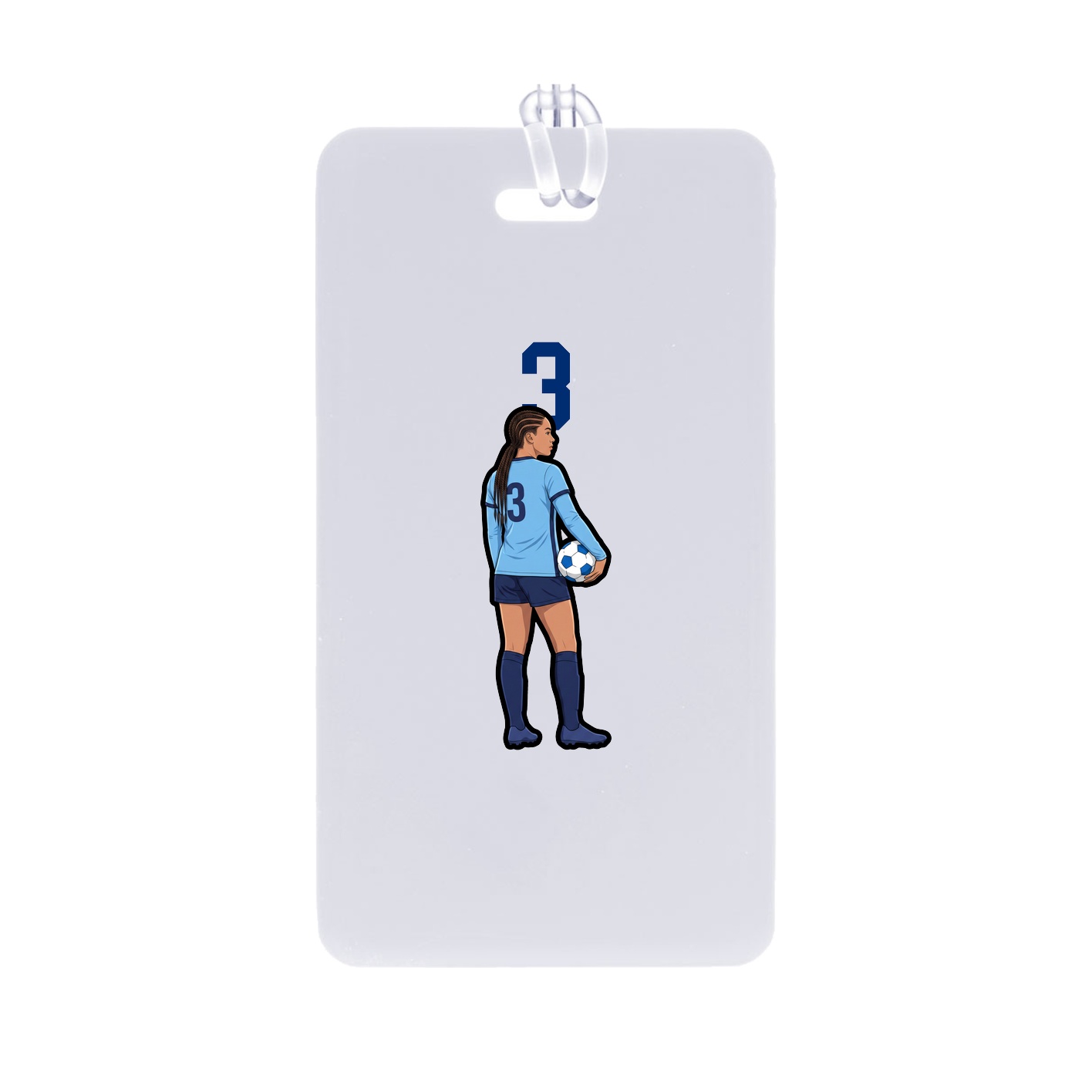 Bag Tag — Number Top in Classic