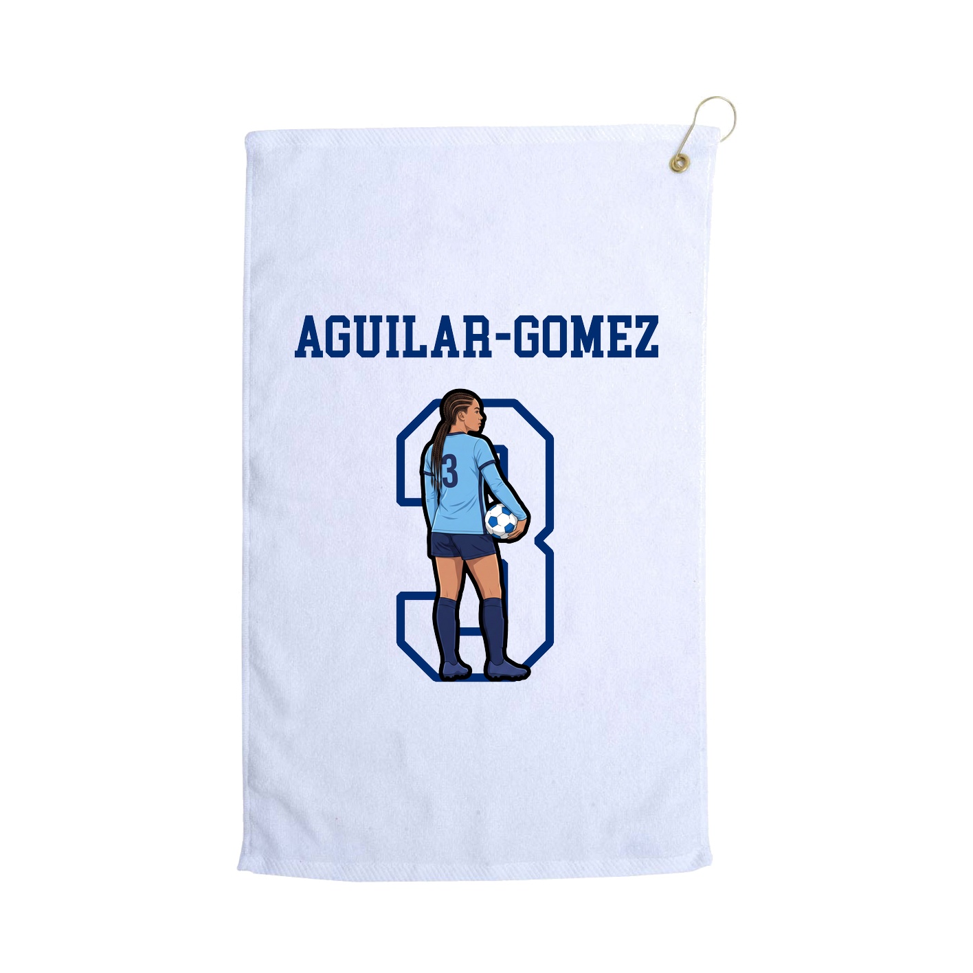 Golf Towel — Shirsey in White