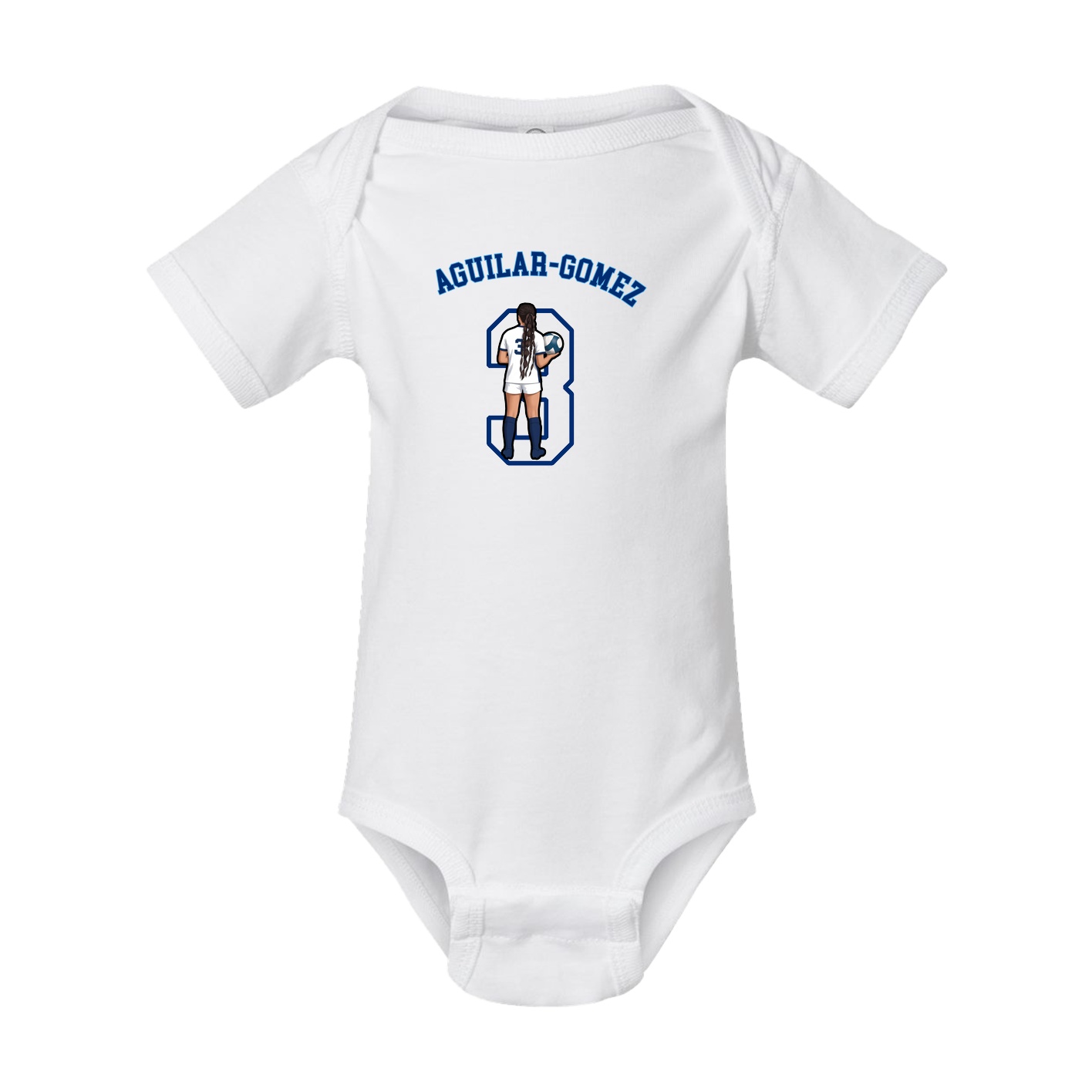 Baby Onesie — Shirsey Arch in White