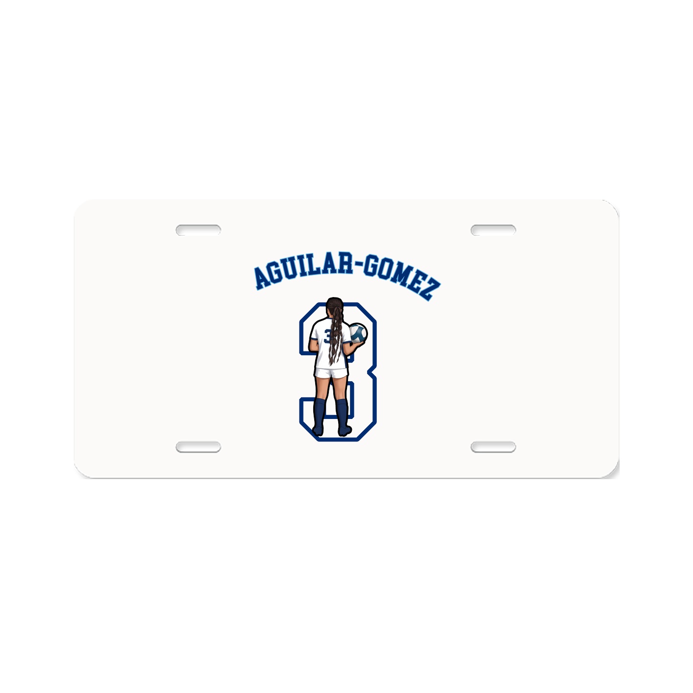 License Plate — Shirsey Arch in Classic
