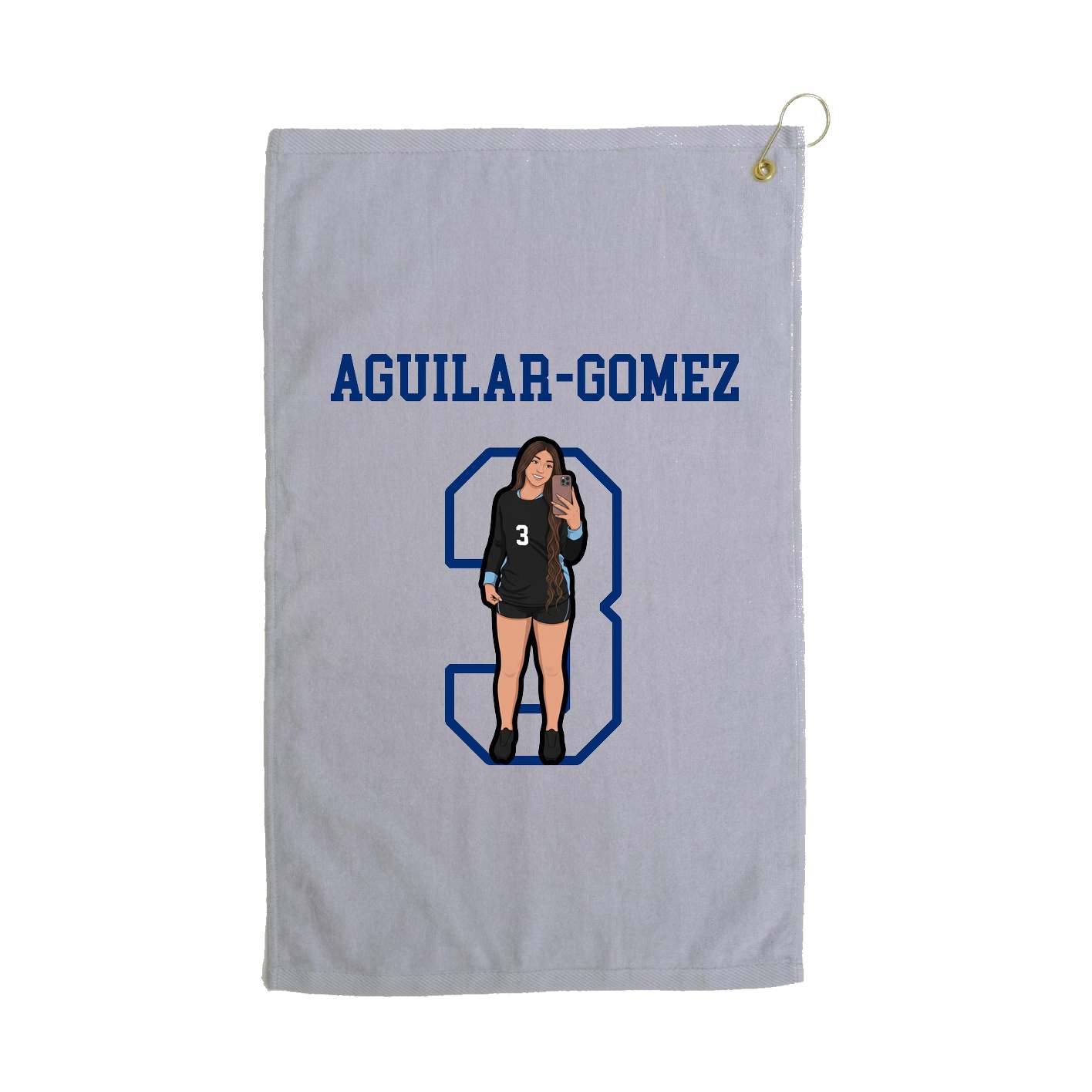 Golf Towel — Shirsey in Grey
