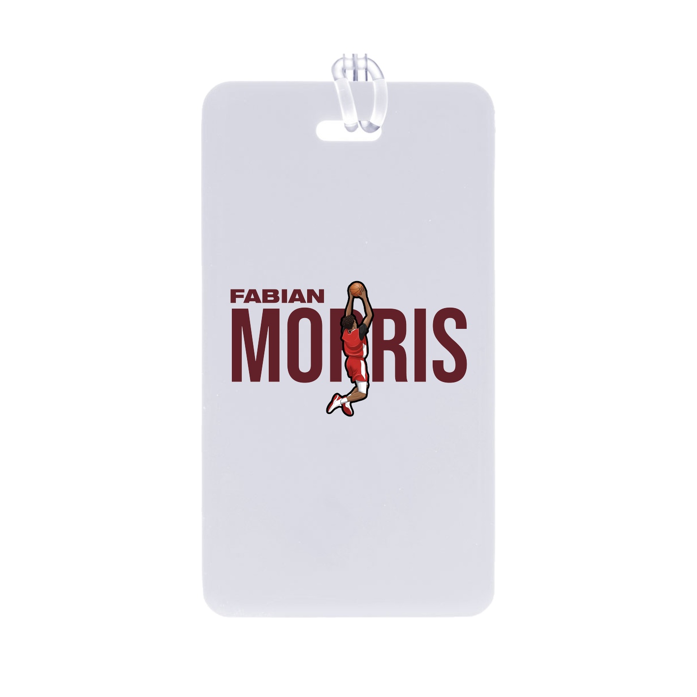 Bag Tag — Player Name in Classic