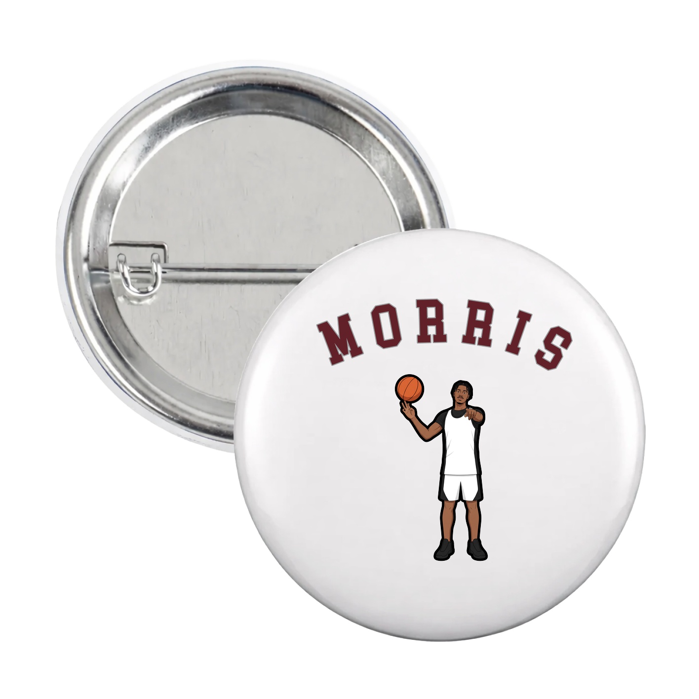 Game Day Button — Shirsey Arch in White