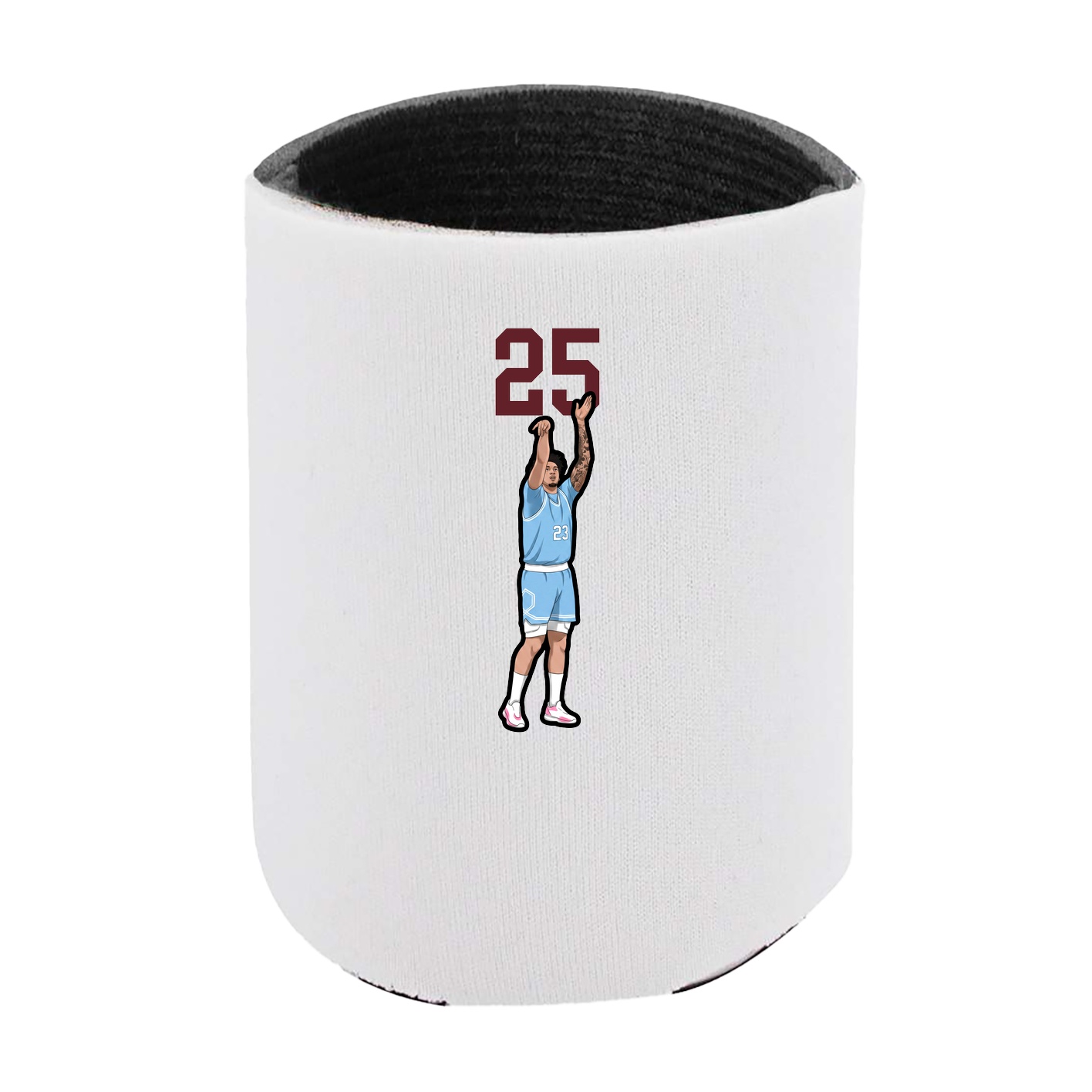 Can Holder — Number Top in White