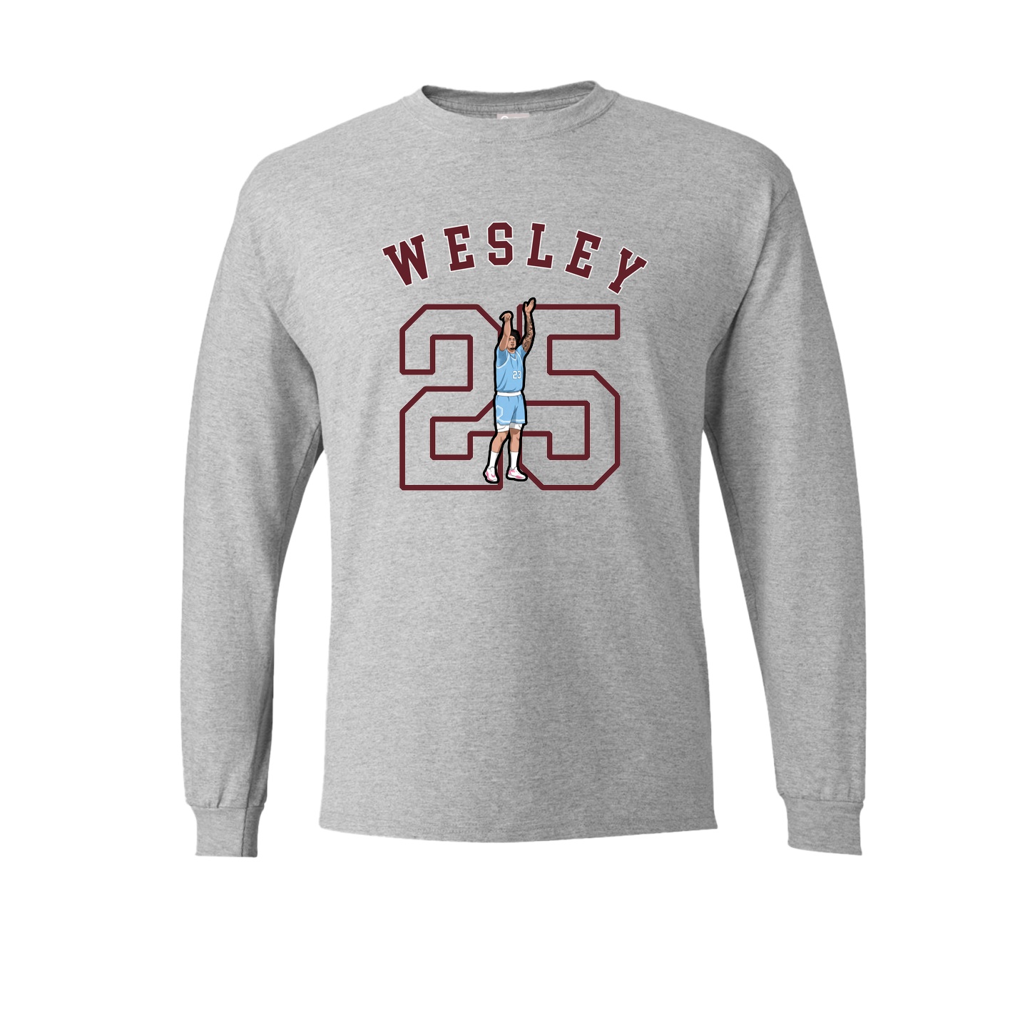 Long Sleeve Tee — Shirsey Arch in Grey