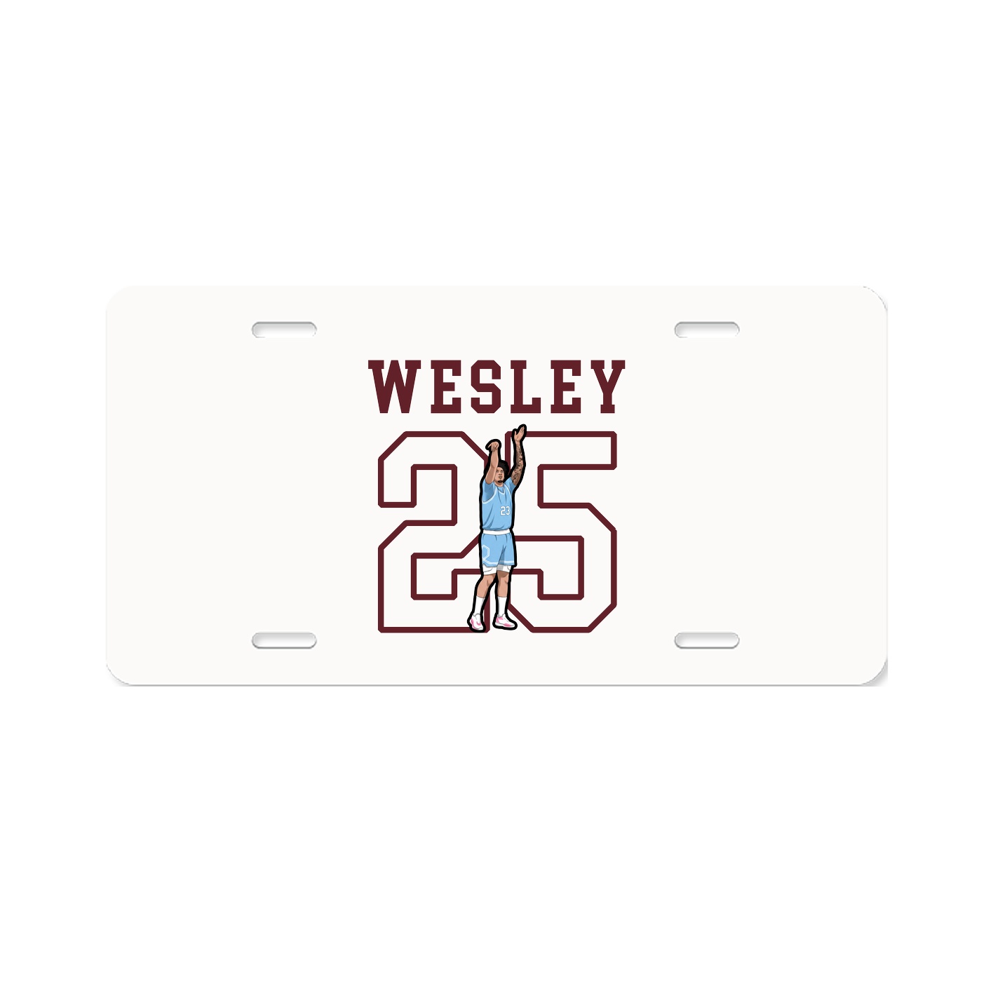 License Plate — Shirsey in Classic