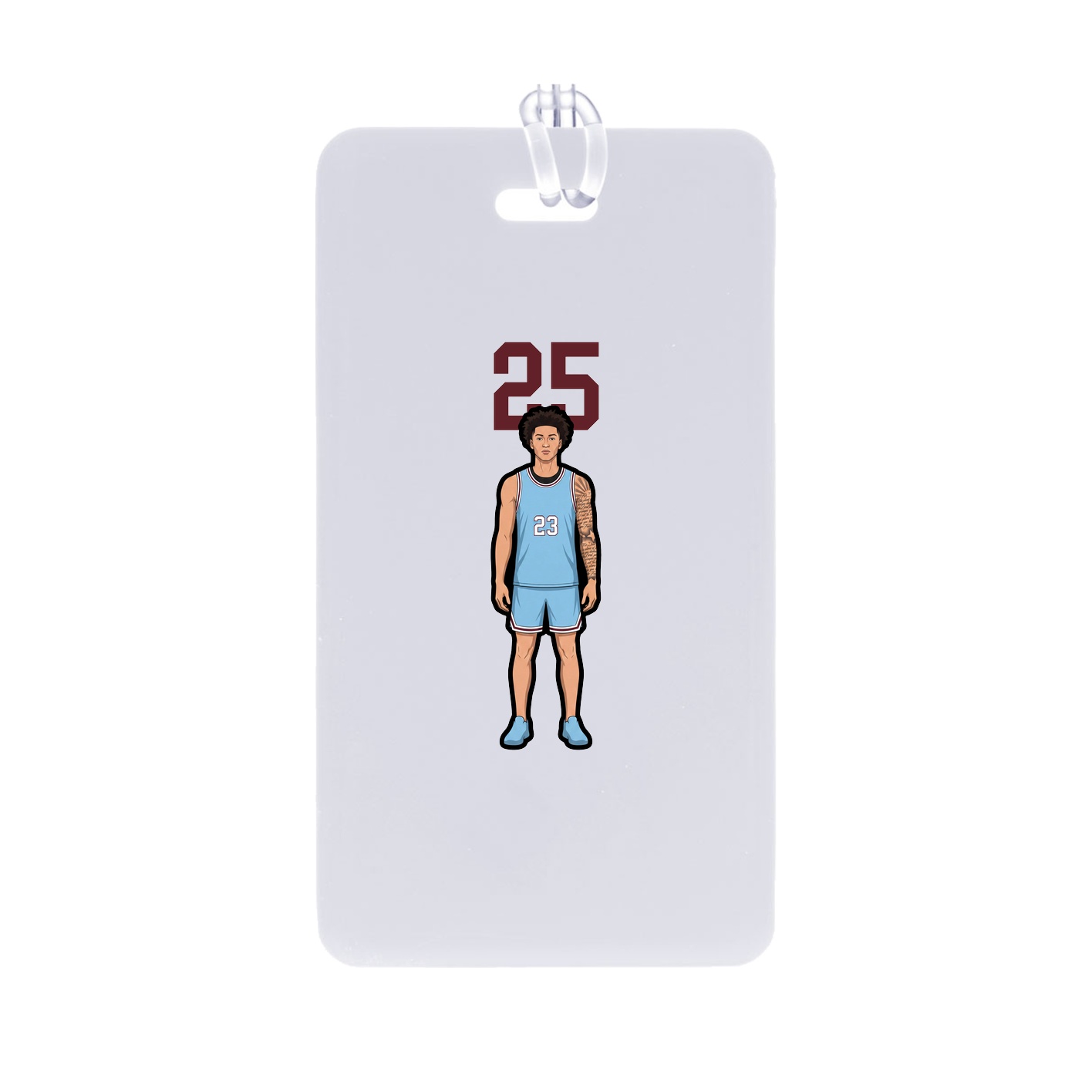 Bag Tag — Number Top in Classic