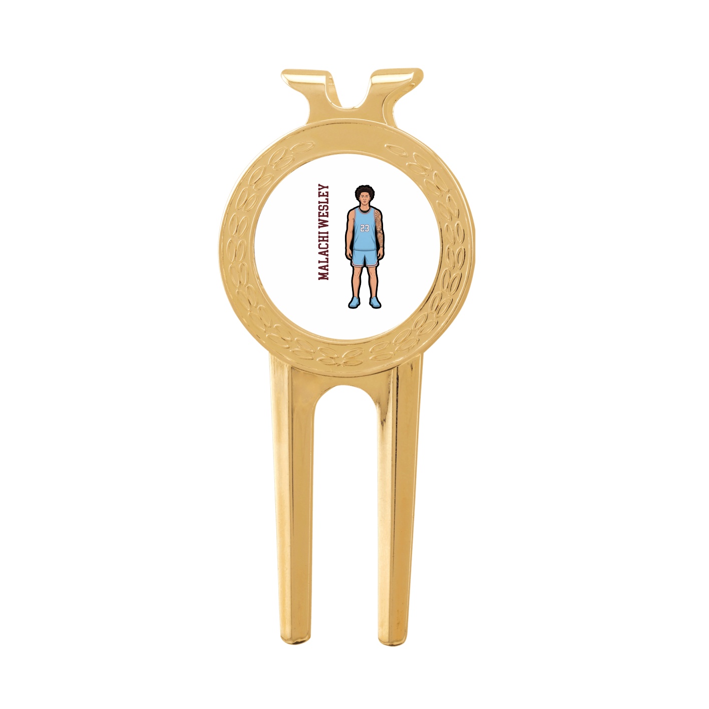 Divot Tool with Ball Marker — Name Vertical in Classic
