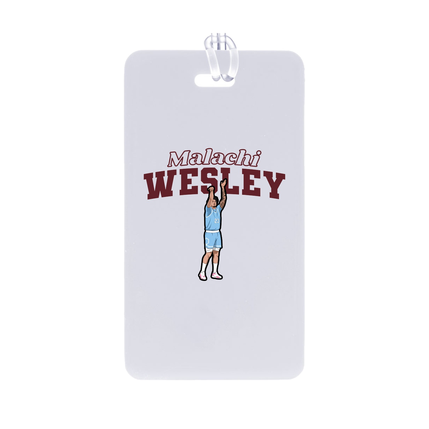 Bag Tag — Name Arch in Classic