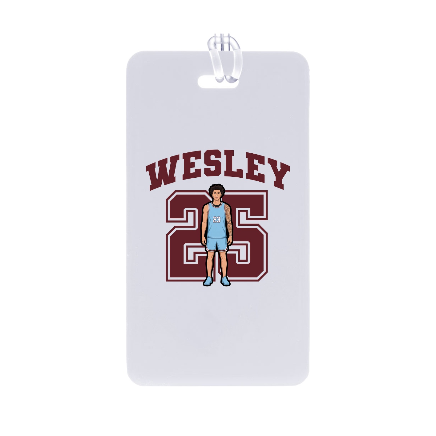 Bag Tag — Number in Classic