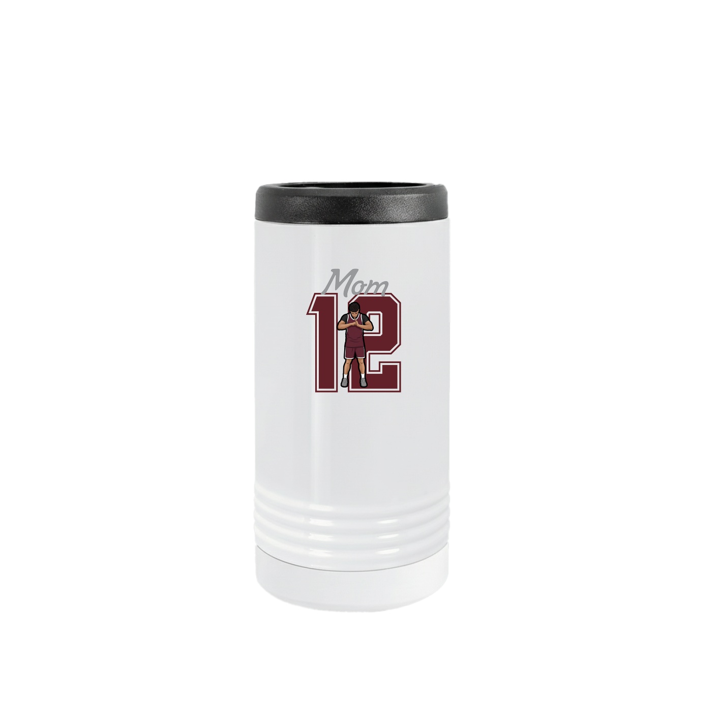 Slim Beverage Holder — Mothers Day Shirsey in White