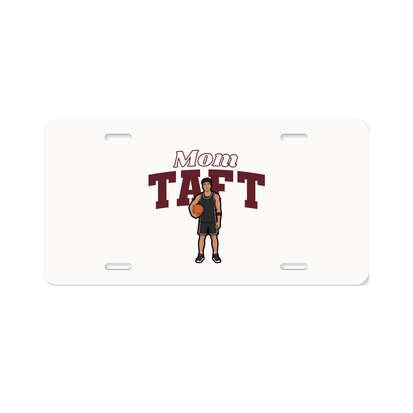 License Plate — Mothers Day Block in Classic