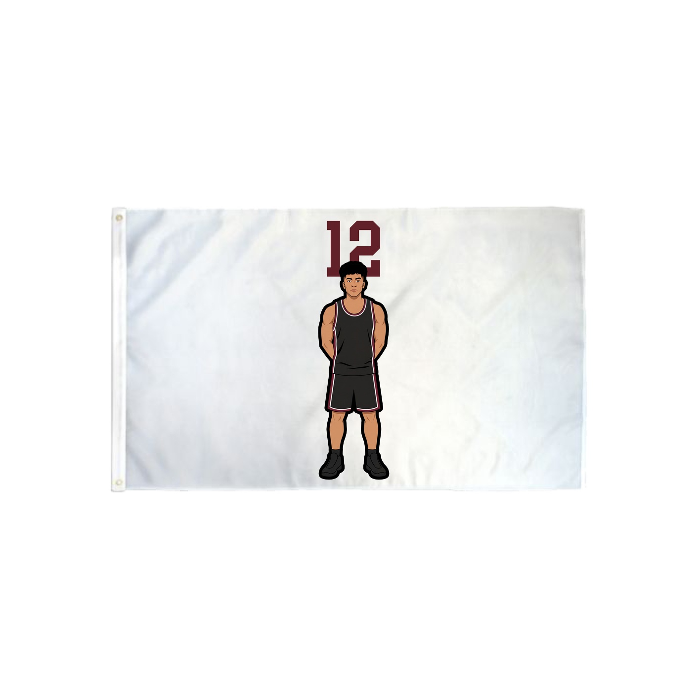 3x5 Flag — Number Top in Classic