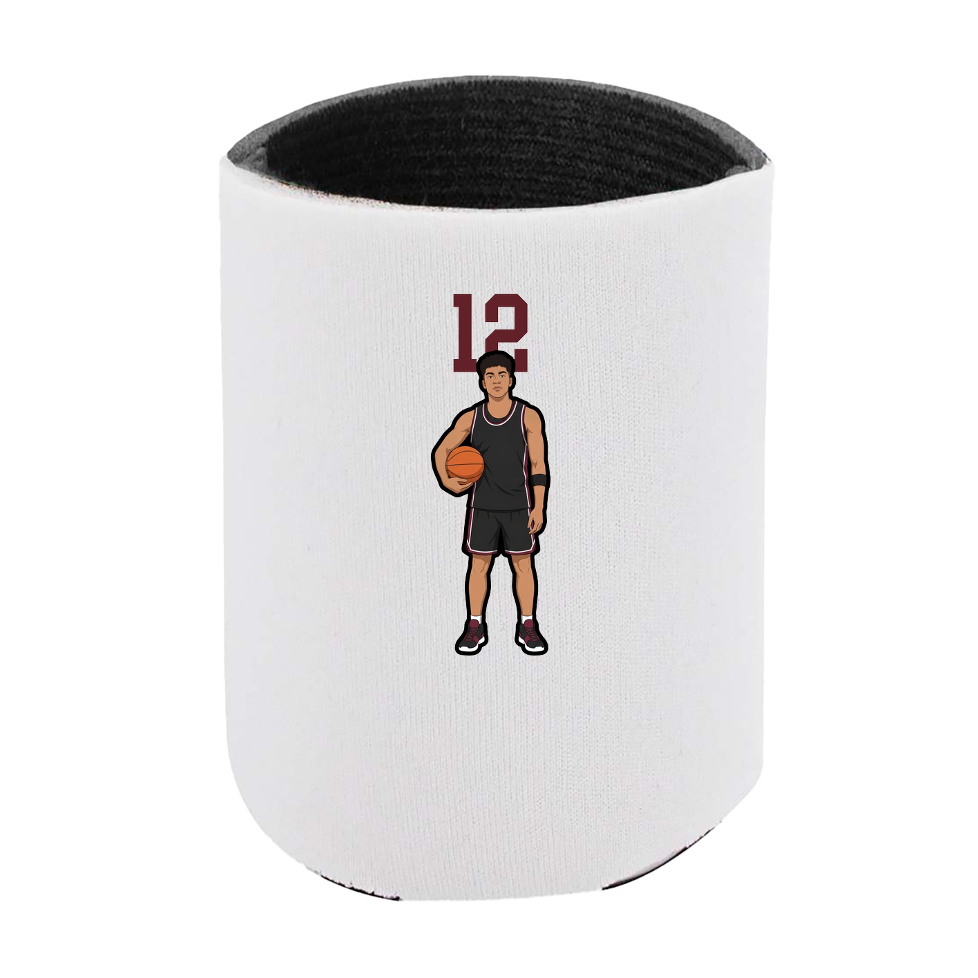 Can Holder — Number Top in White