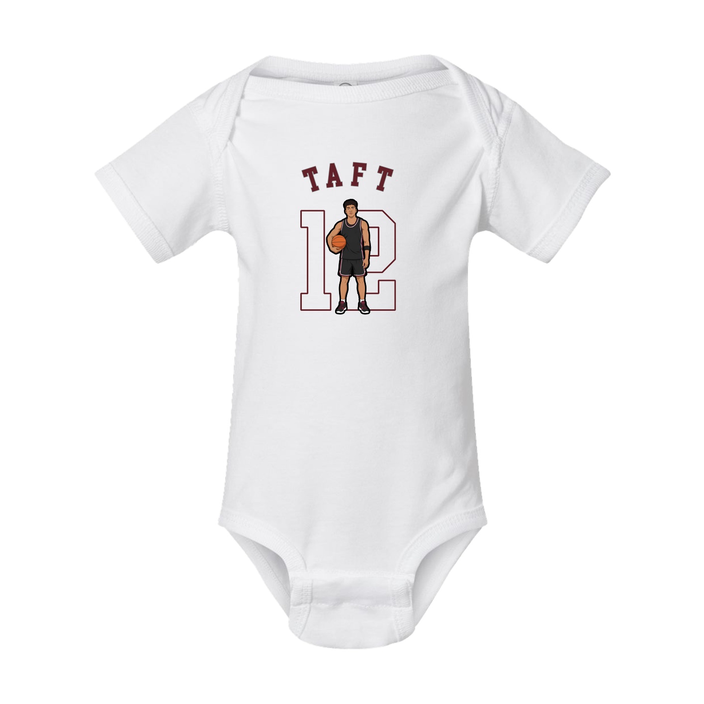 Baby Onesie — Shirsey Arch in White