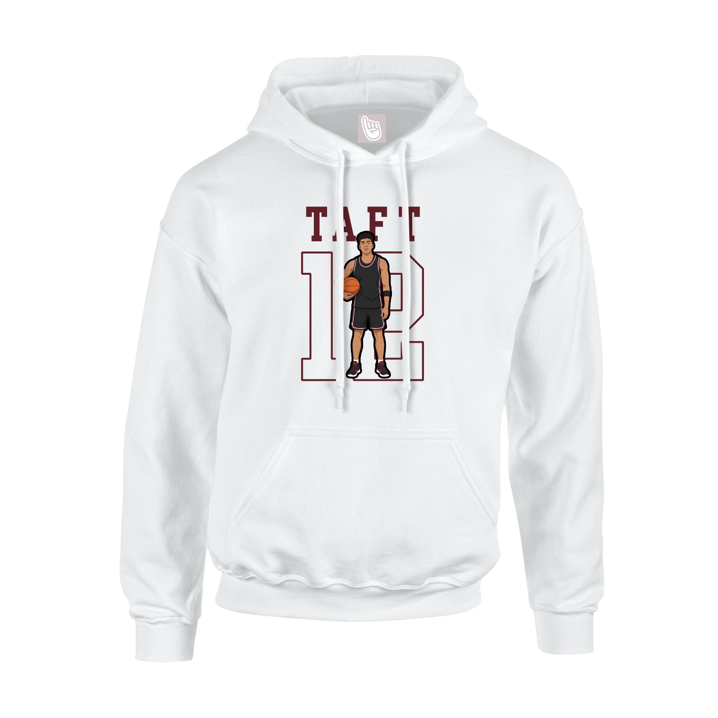 Youth Hoodie — Shirsey in White