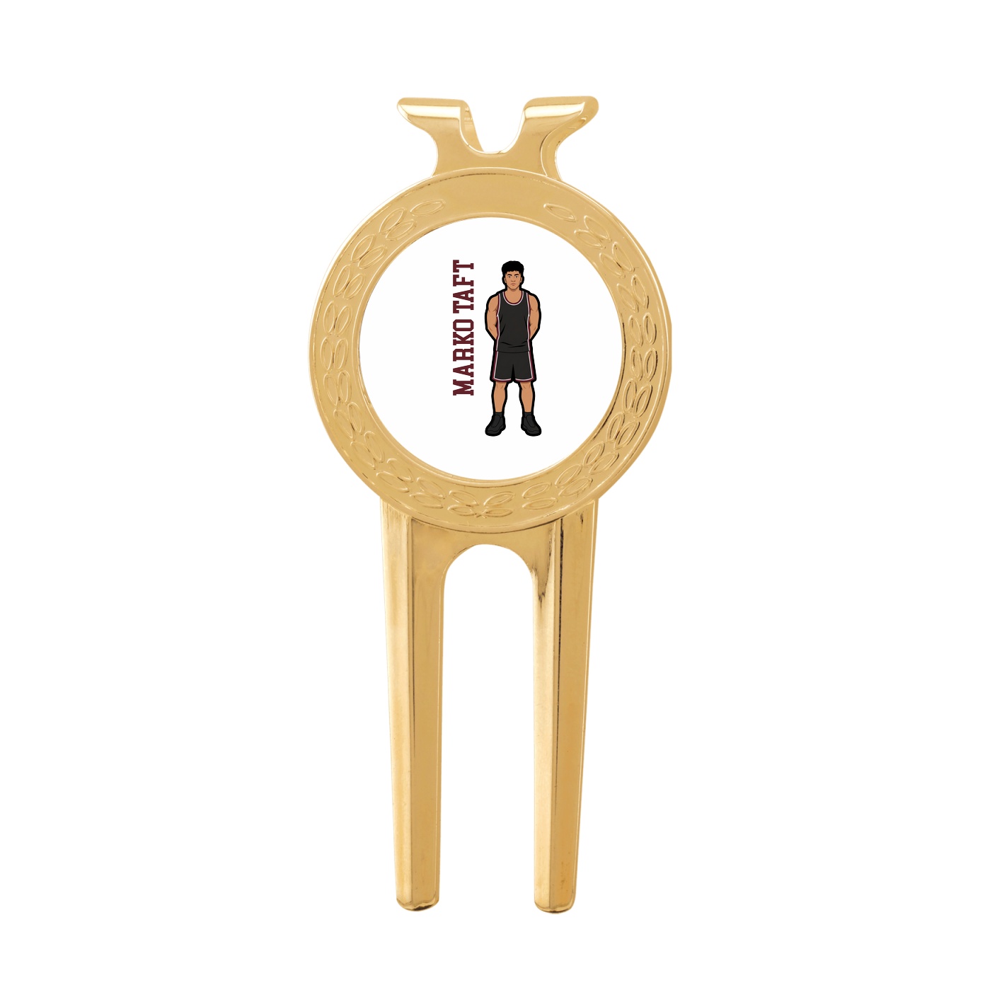 Divot Tool with Ball Marker — Name Vertical in Classic
