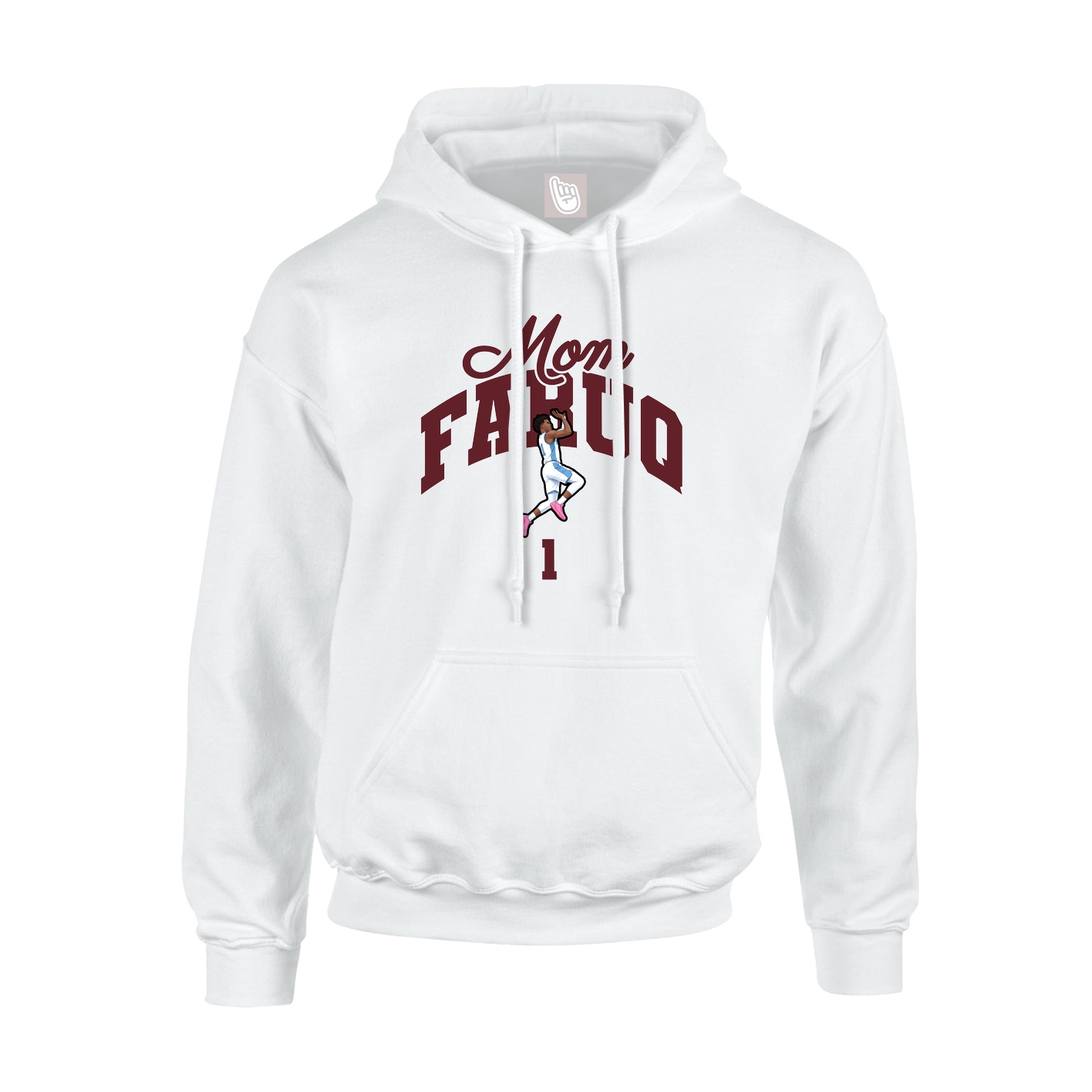 Hoodie — Mothers Day Arch in White