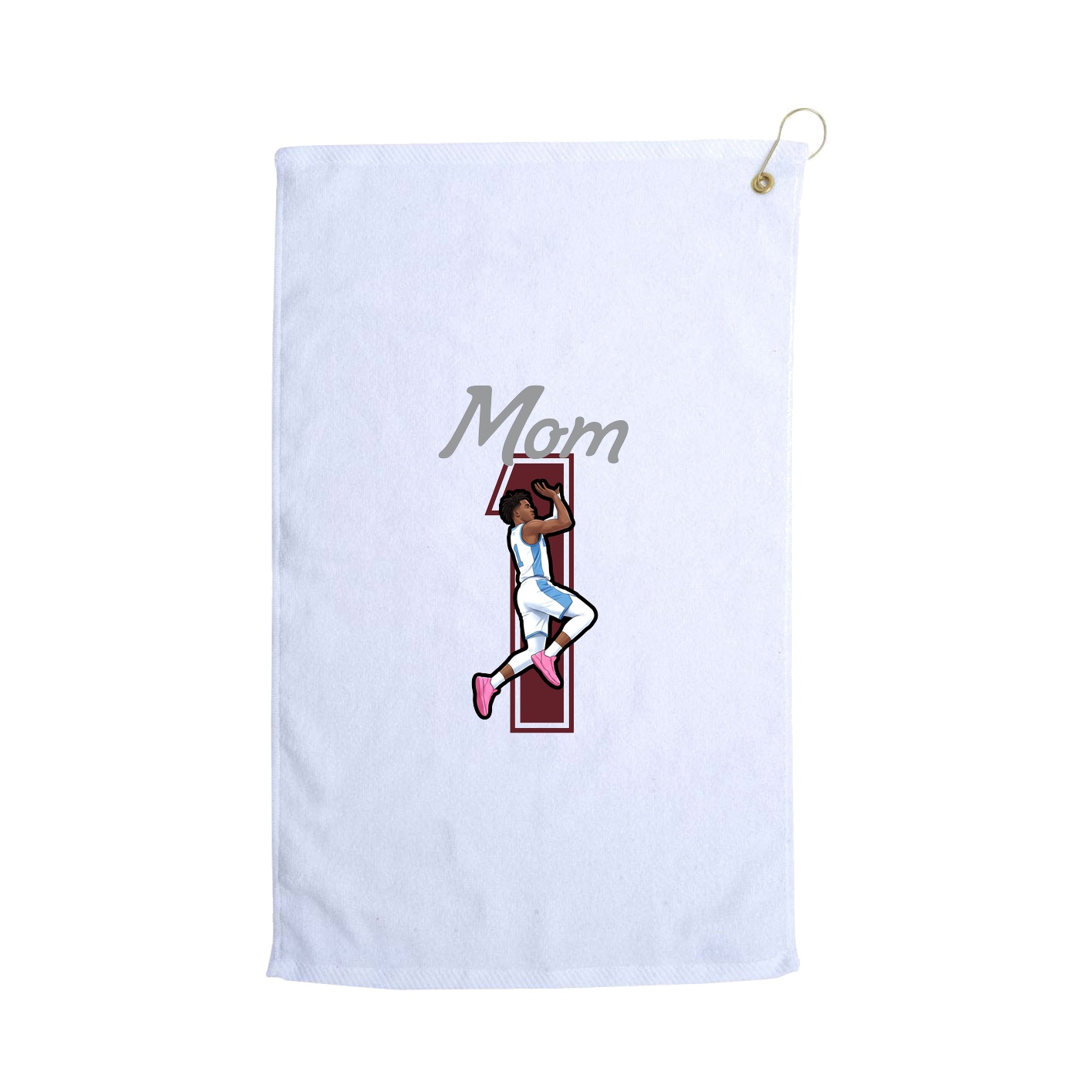 Golf Towel — Mothers Day Shirsey in White