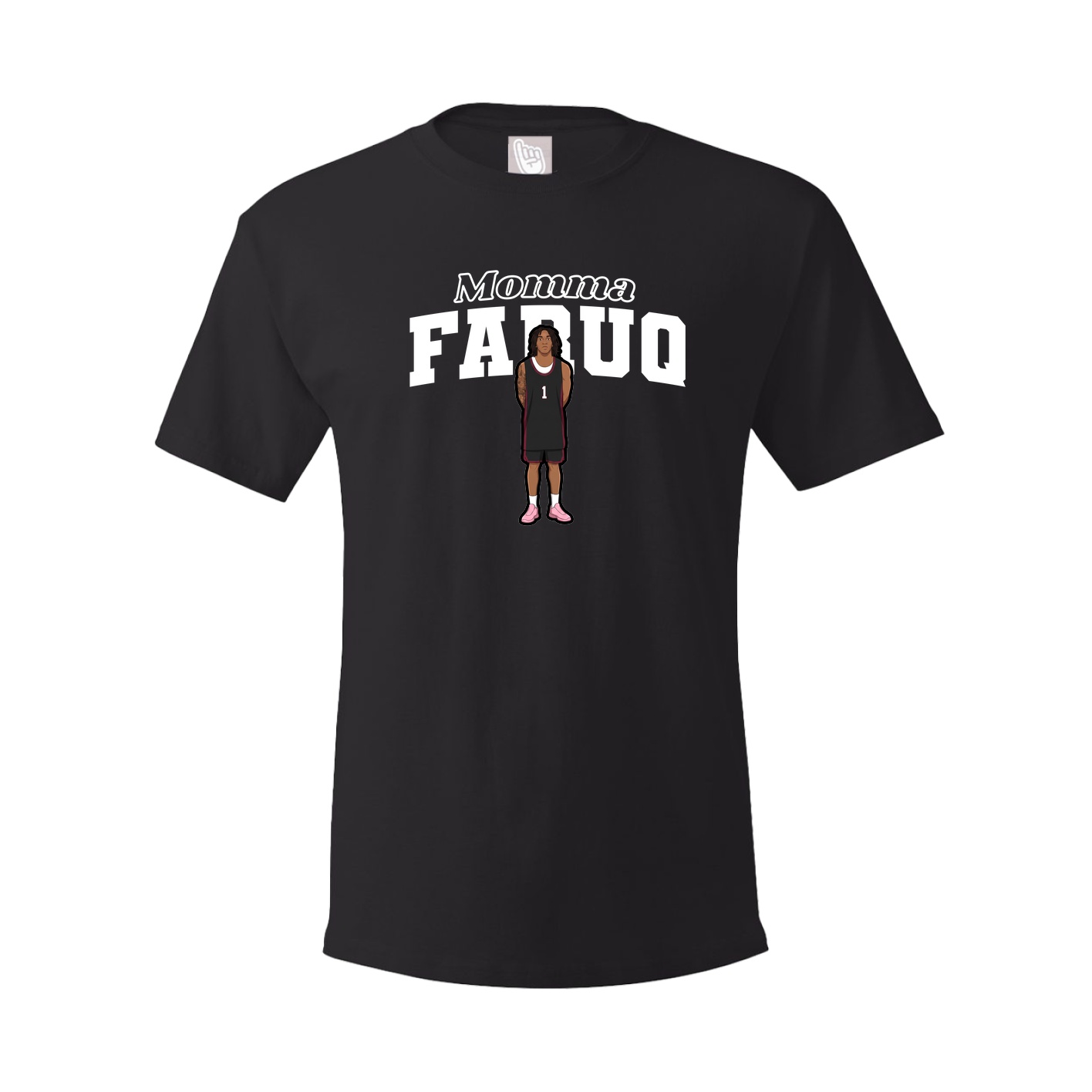 Youth Tee — Mothers Day Block in Black